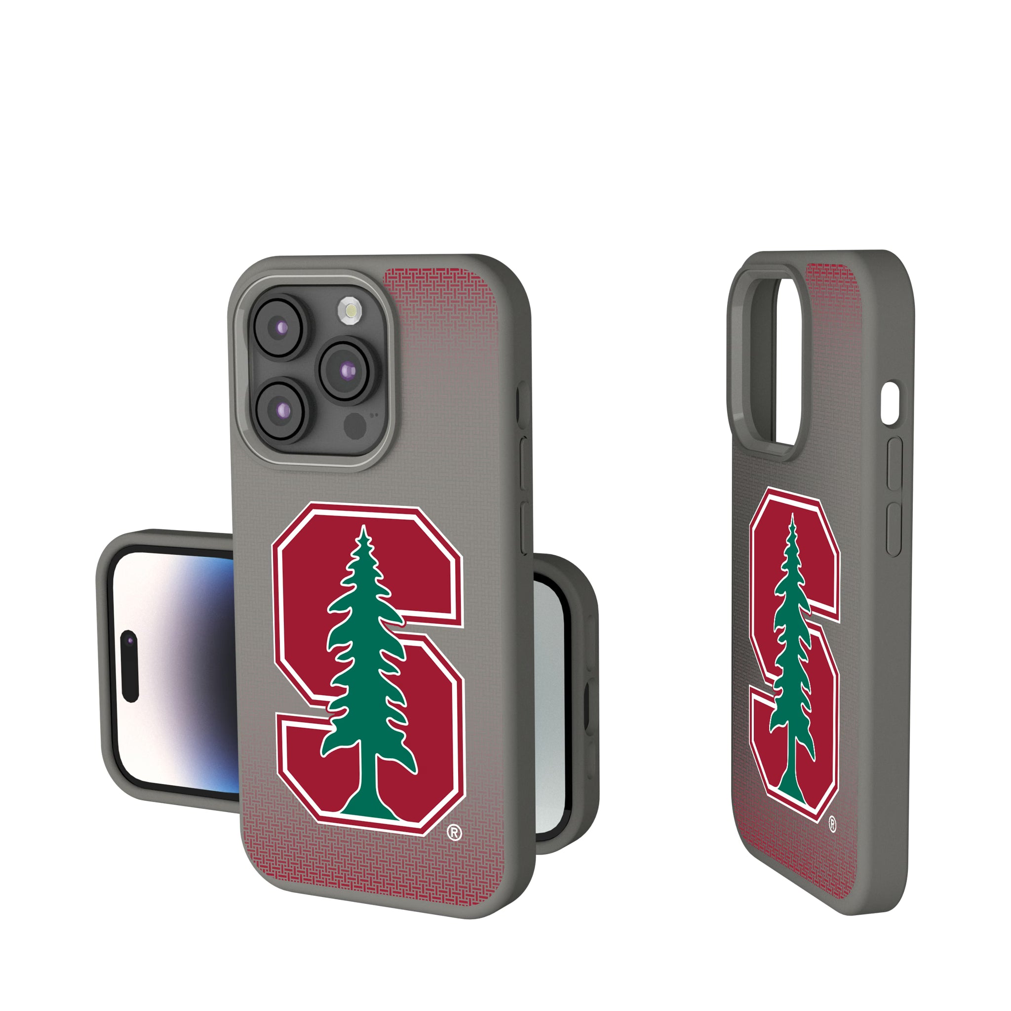 Stanford University Cardinal Linen iPhone Soft Touch Phone Case for Apple iPhone