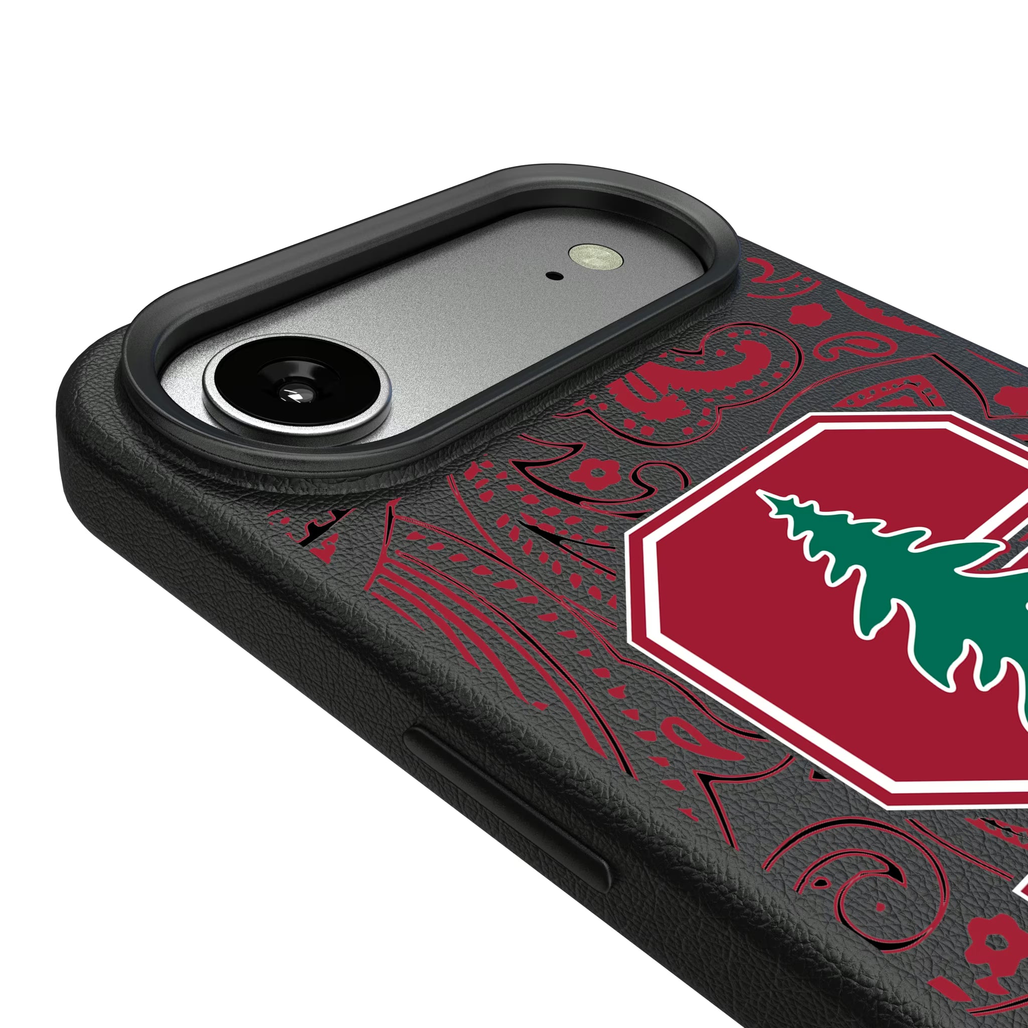Stanford University Cardinal Paisley iPhone MagSafe Compatible Phone Case for Apple iPhone - Detail#Device_iPhone Air