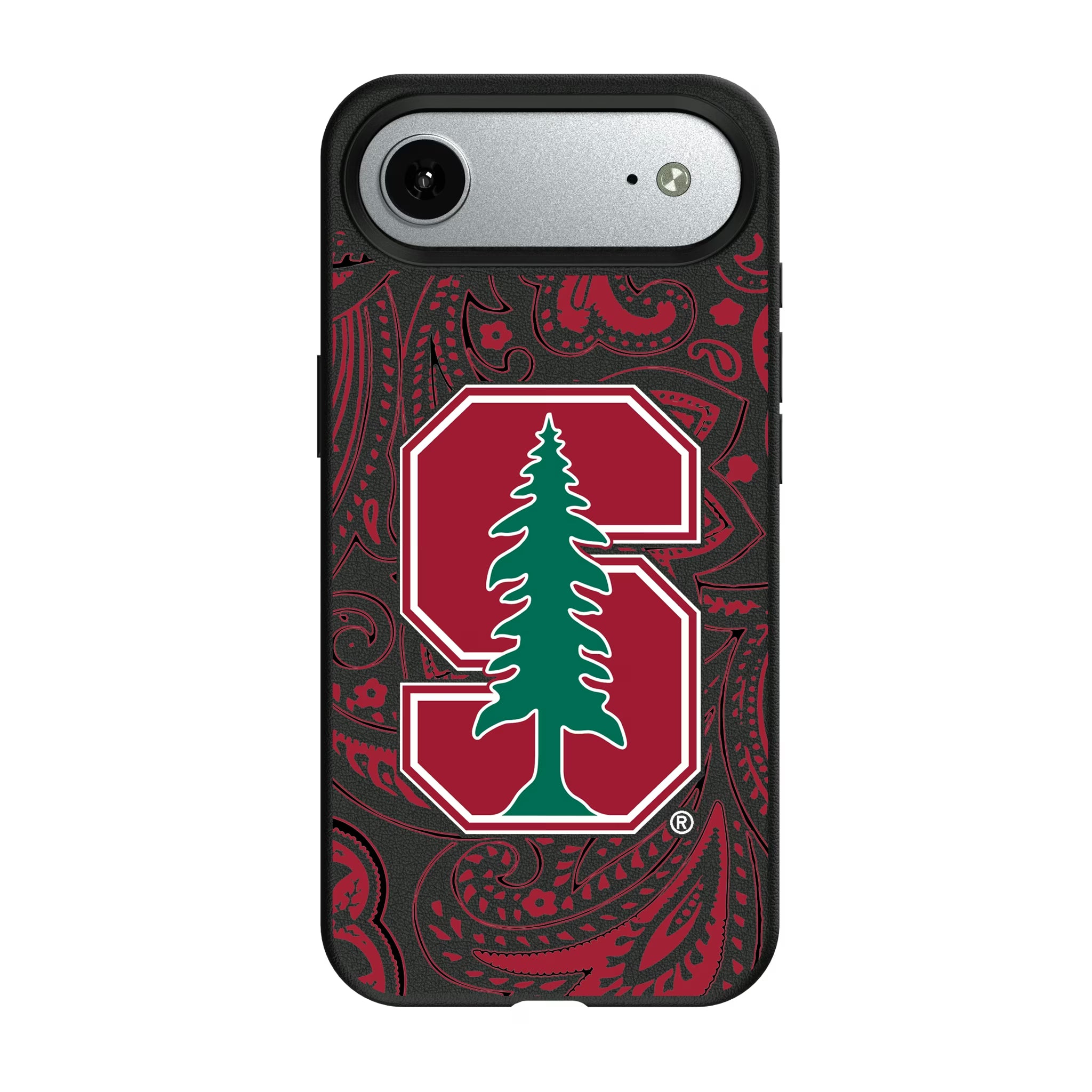 Stanford University Cardinal Paisley iPhone MagSafe Compatible Phone Case for Apple iPhone#Device_iPhone Air