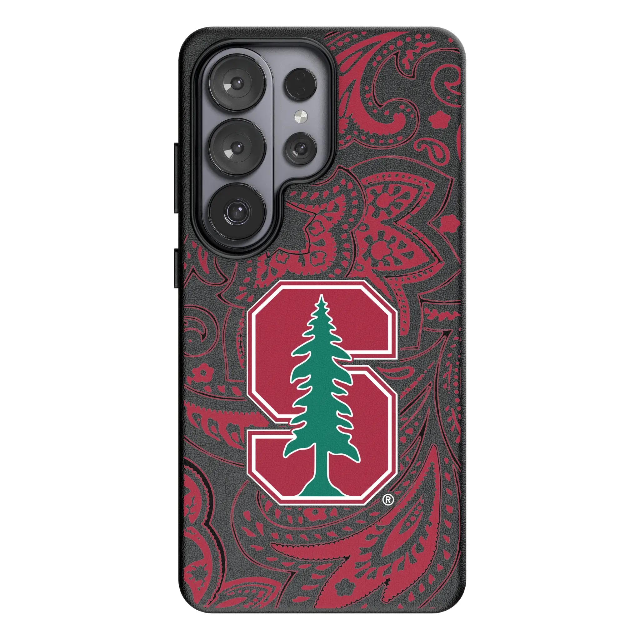 Stanford University Cardinal Paisley Galaxy MagSafe Compatible Phone Case for Samsung Galaxy#Device_Galaxy S26 Ultra
