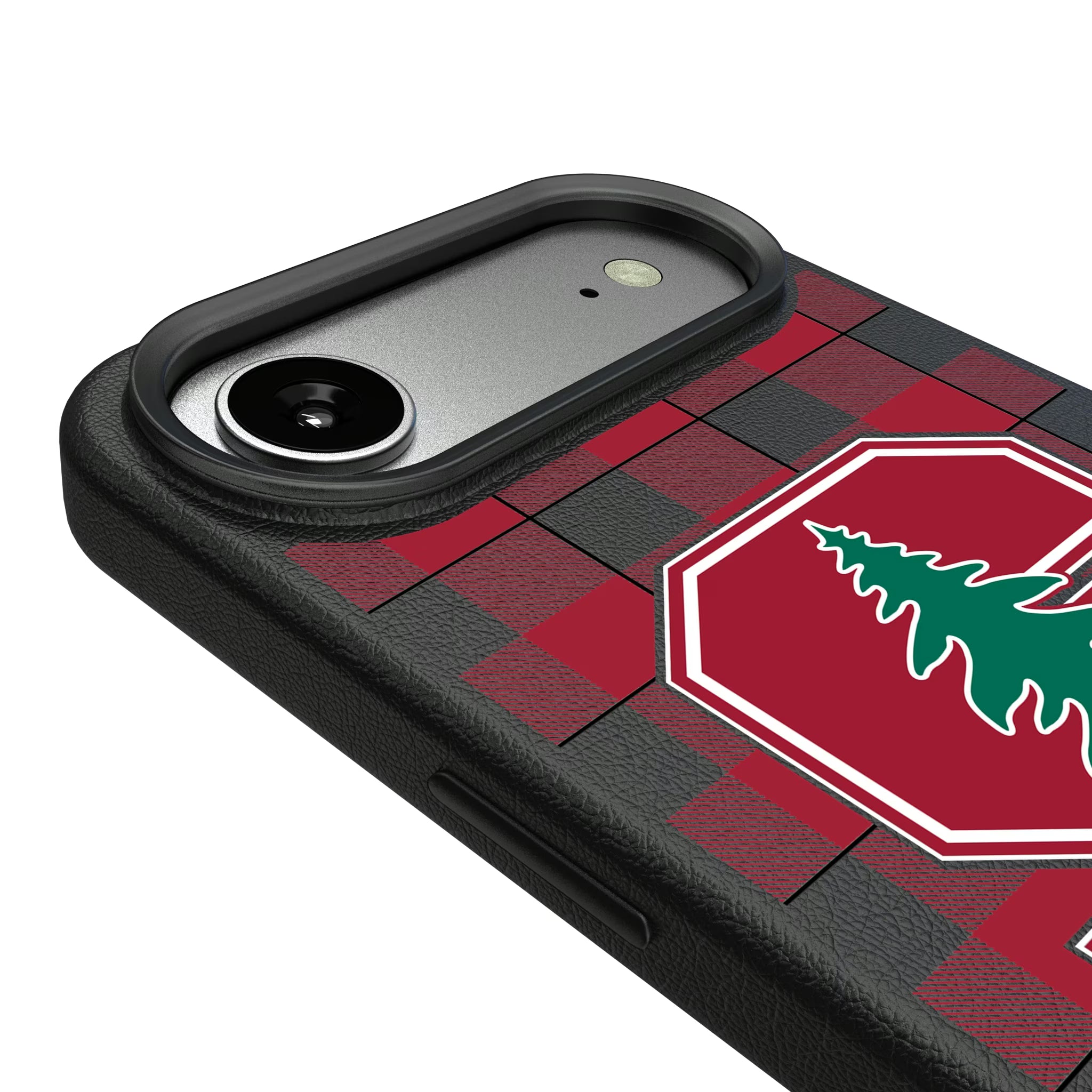 Stanford University Cardinal Plaid iPhone MagSafe Compatible Phone Case for Apple iPhone - Detail#Device_iPhone Air