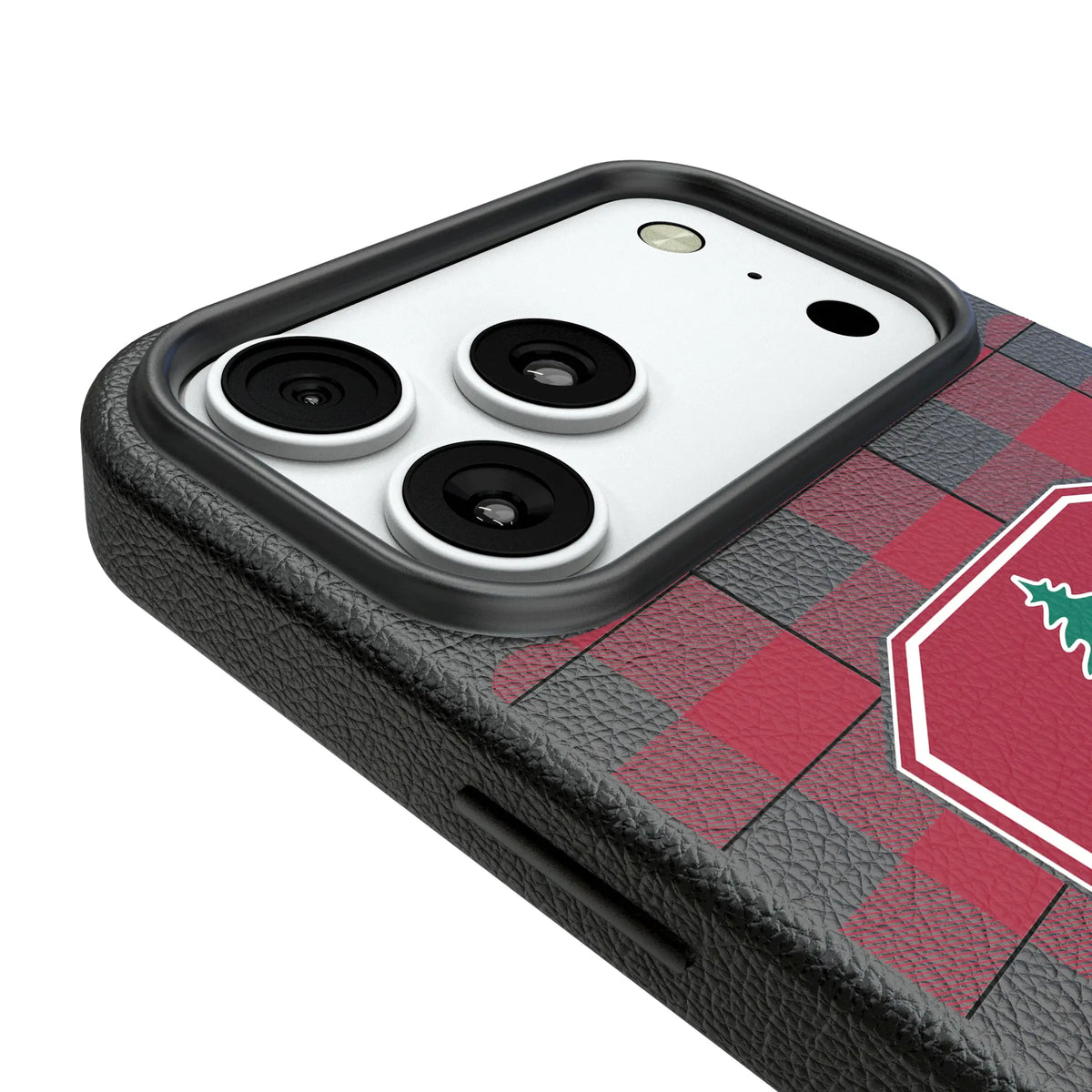 Stanford University Cardinal Plaid iPhone MagSafe Compatible Phone Case for Apple iPhone - Detail#Device_iPhone 18 Pro Max