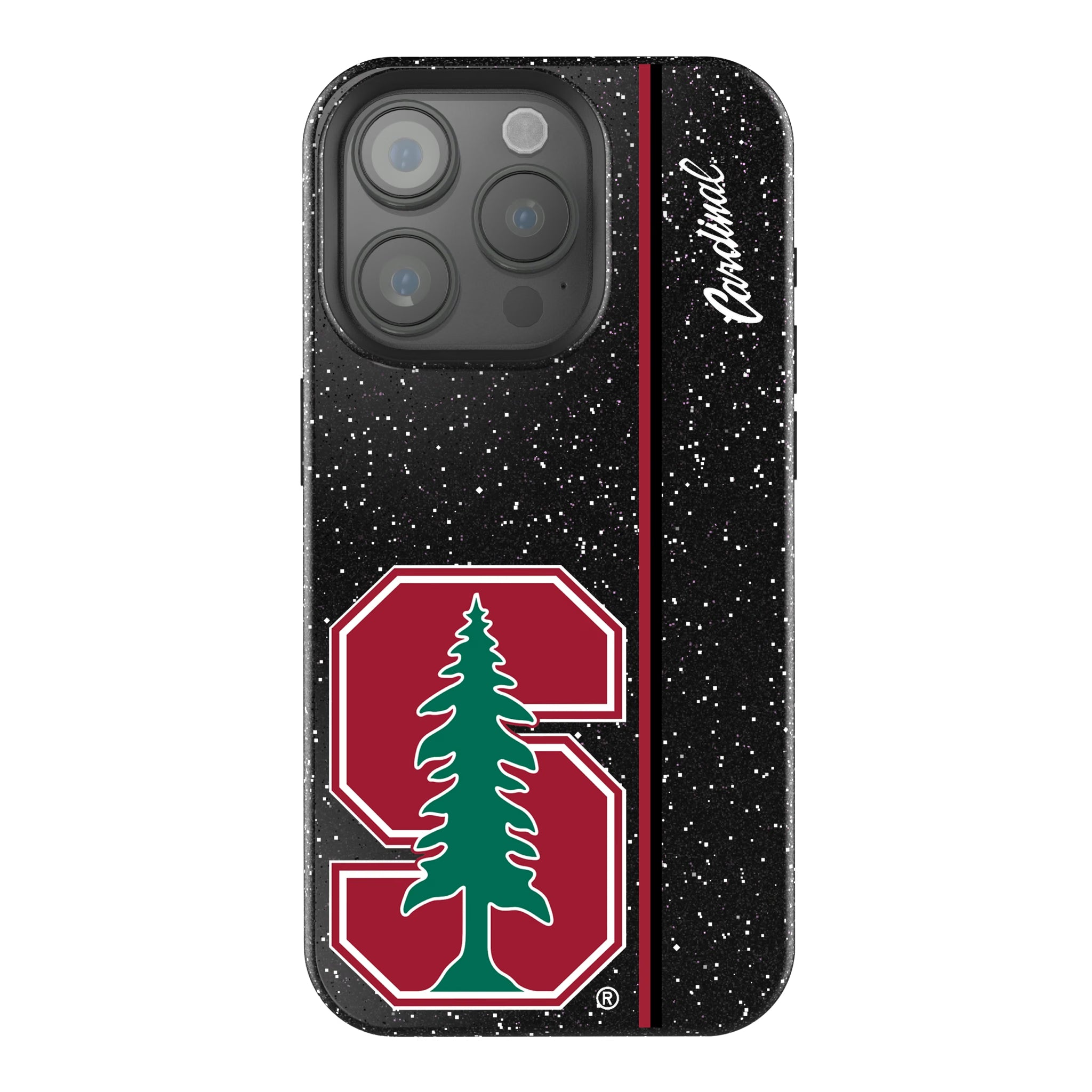 Stanford University Cardinal Sidebar iPhone Bling Phone Case for Apple iPhone