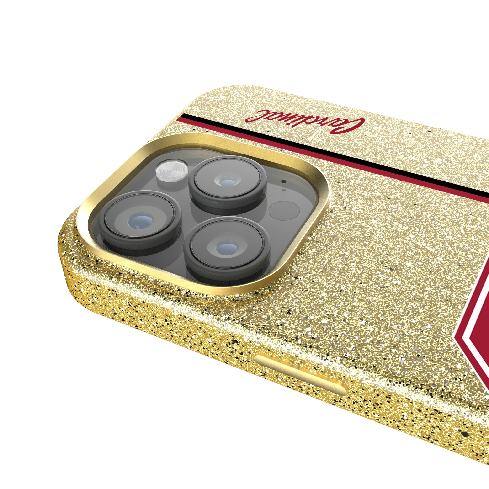 Stanford University Cardinal Sidebar iPhone Bling Phone Case for Apple iPhone - Detail
