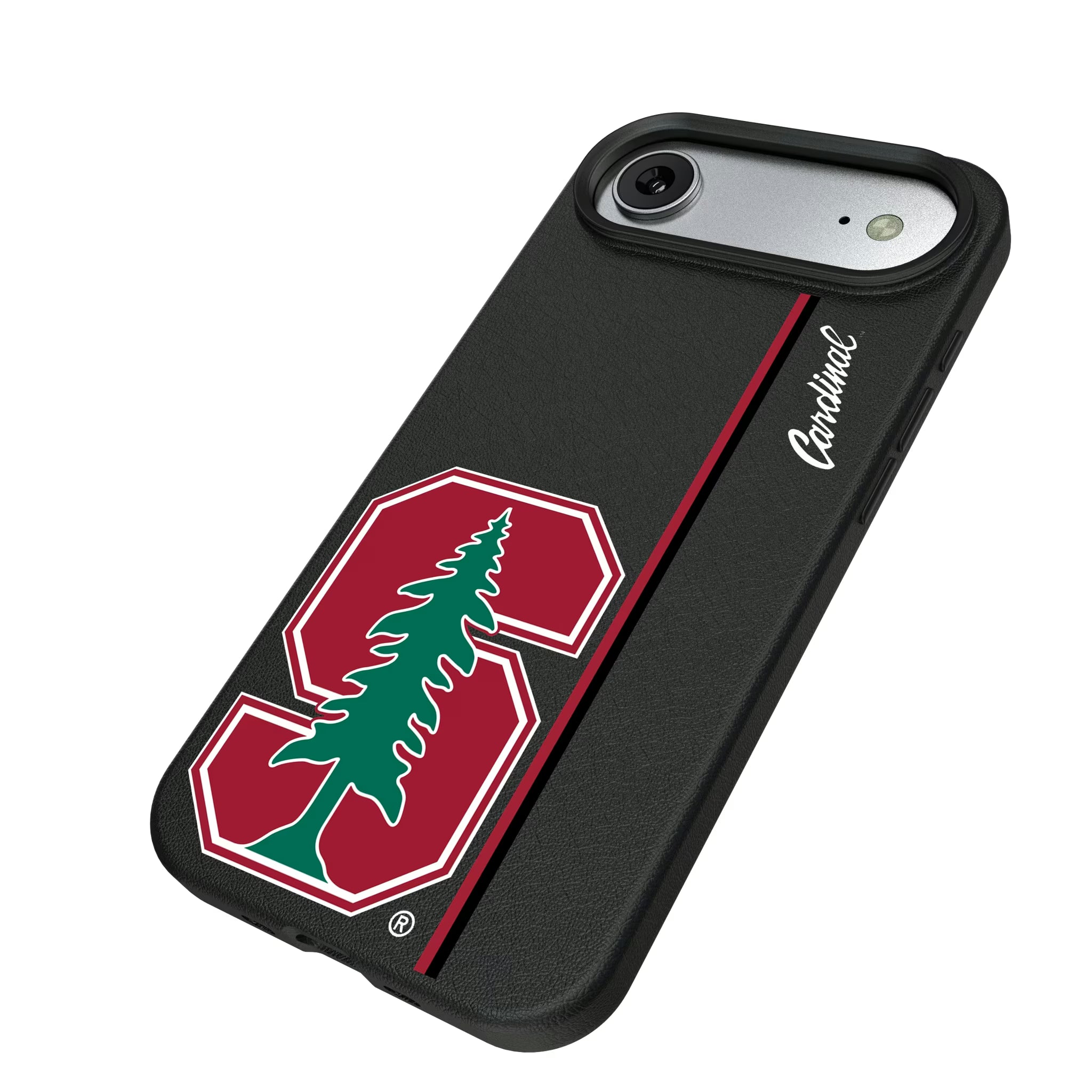 Stanford University Cardinal Sidebar iPhone MagSafe Compatible Phone Case for Apple iPhone - Isometric View#Device_iPhone Air