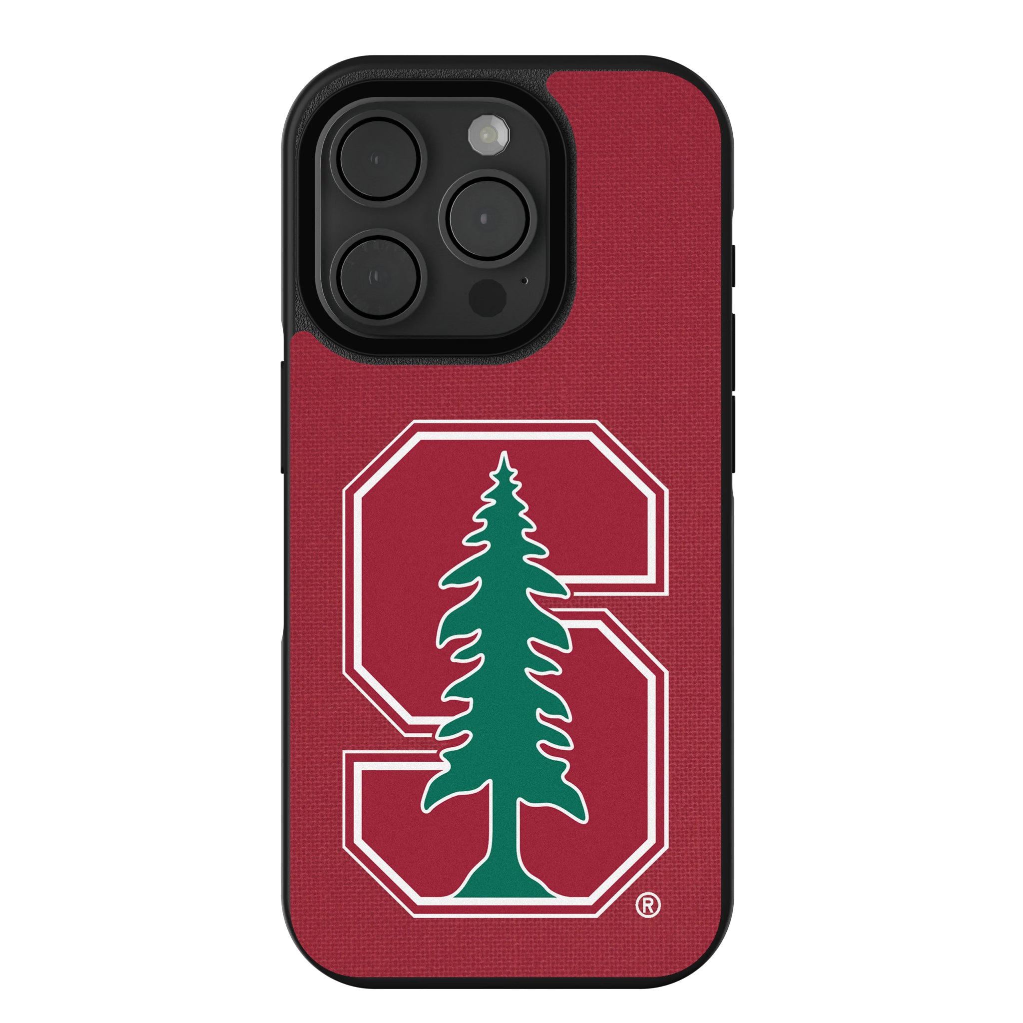 Stanford University Cardinal Solid iPhone Bump Phone Case for Apple iPhone