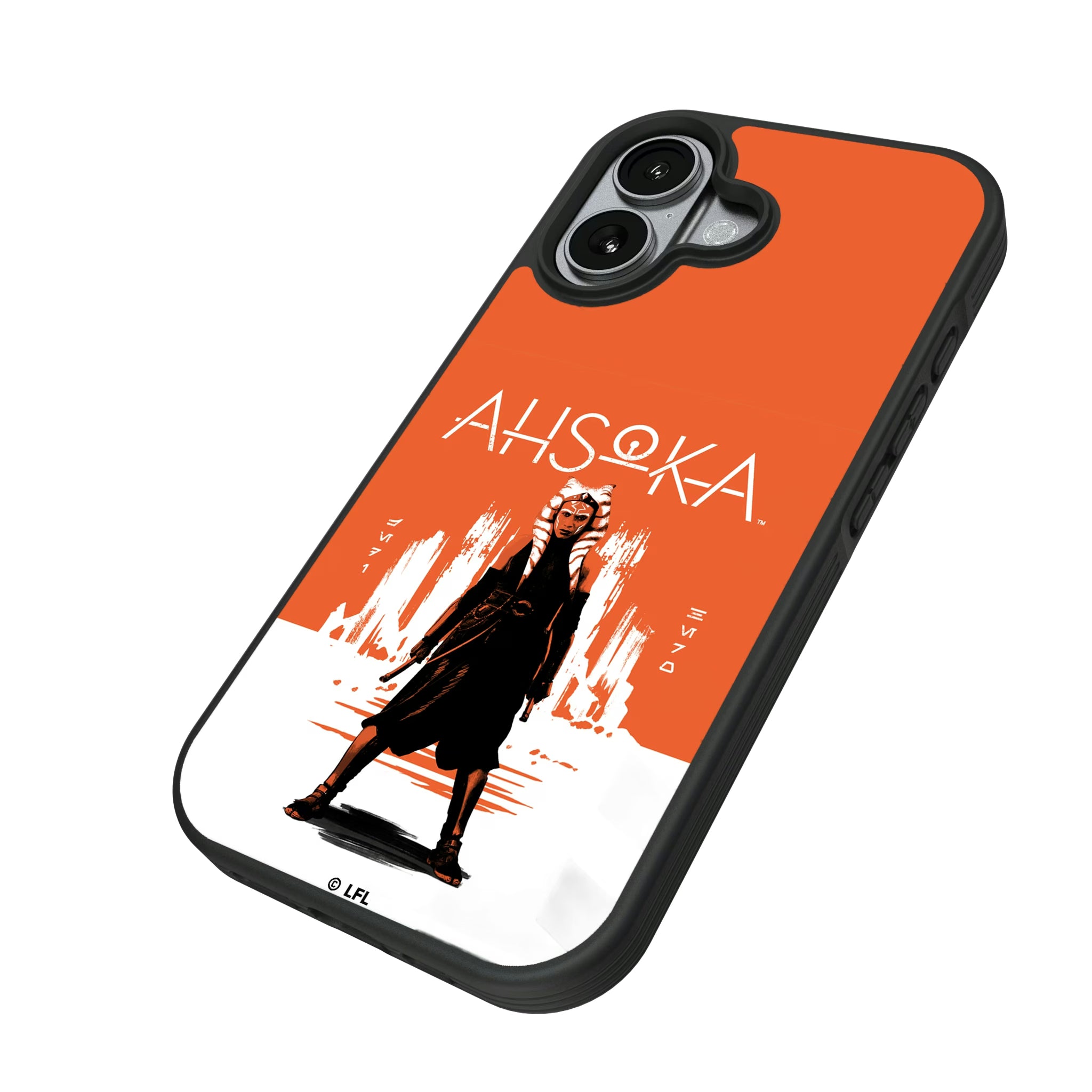 Star Wars Ahsoka BaseOne iPhone Bump Phone Case for Apple iPhone - Isometric View#Device_iPhone 17