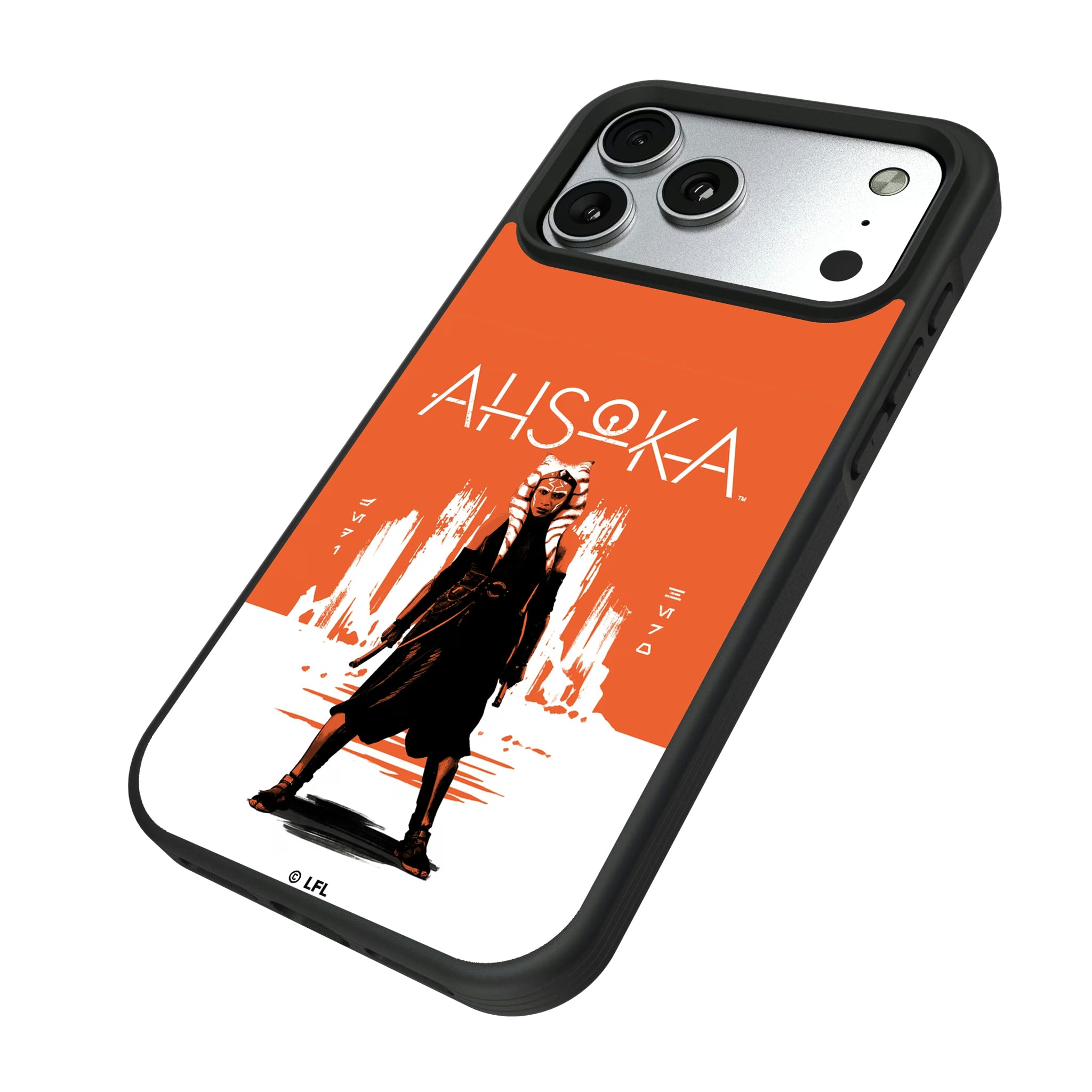 Star Wars Ahsoka BaseOne iPhone Bump Phone Case for Apple iPhone - Isometric View#Device_iPhone 17 Pro Max