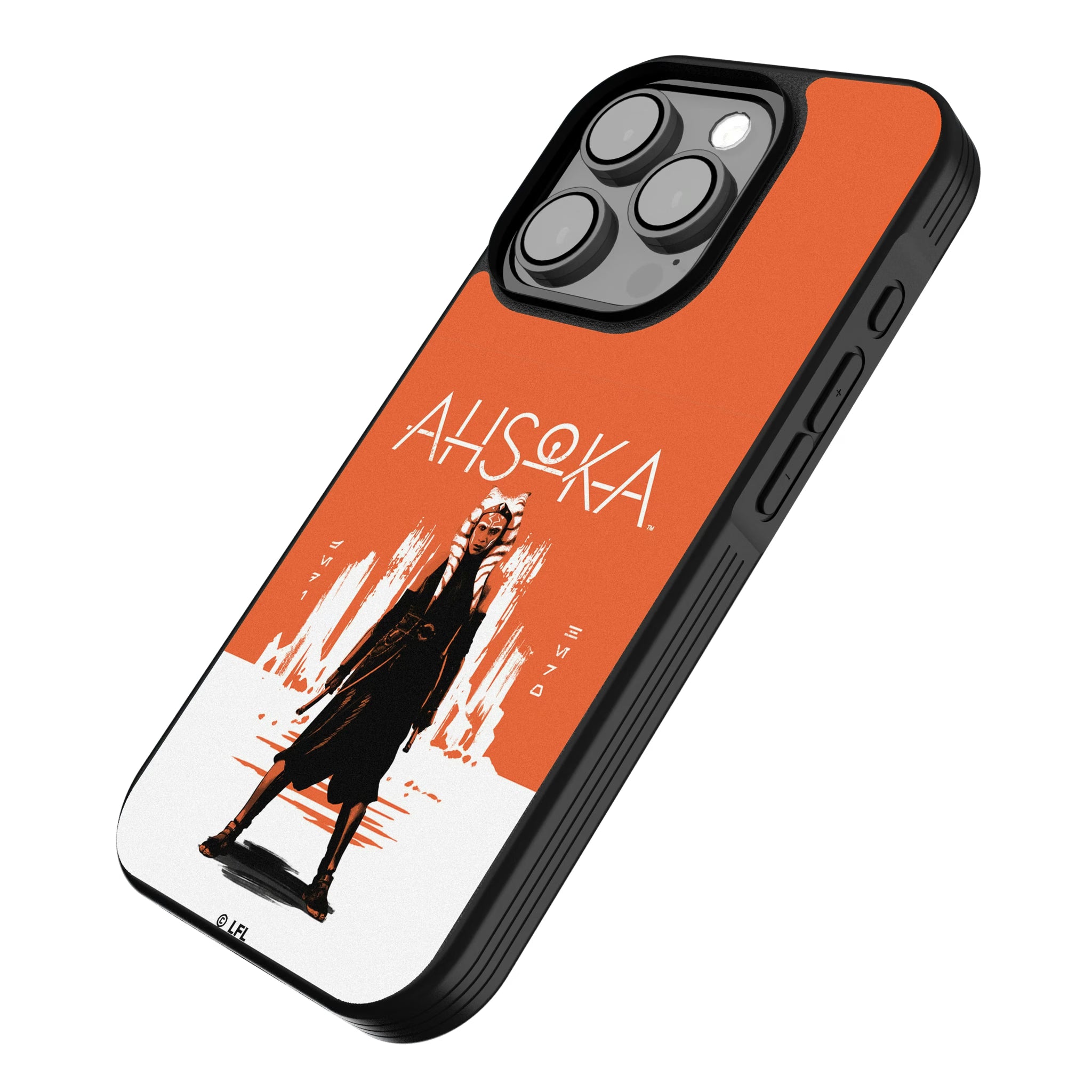 Star Wars Ahsoka BaseOne iPhone Bump Phone Case for Apple iPhone - Isometric View