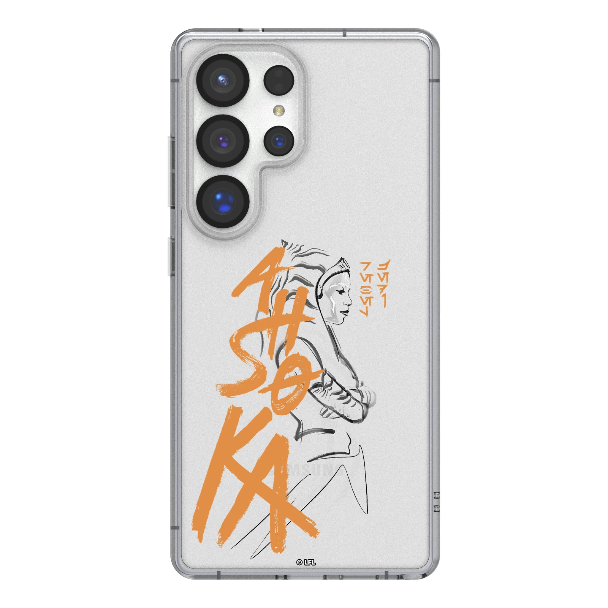 Star Wars Ahsoka BaseOne Galaxy Clear Phone Case for Samsung Galaxy