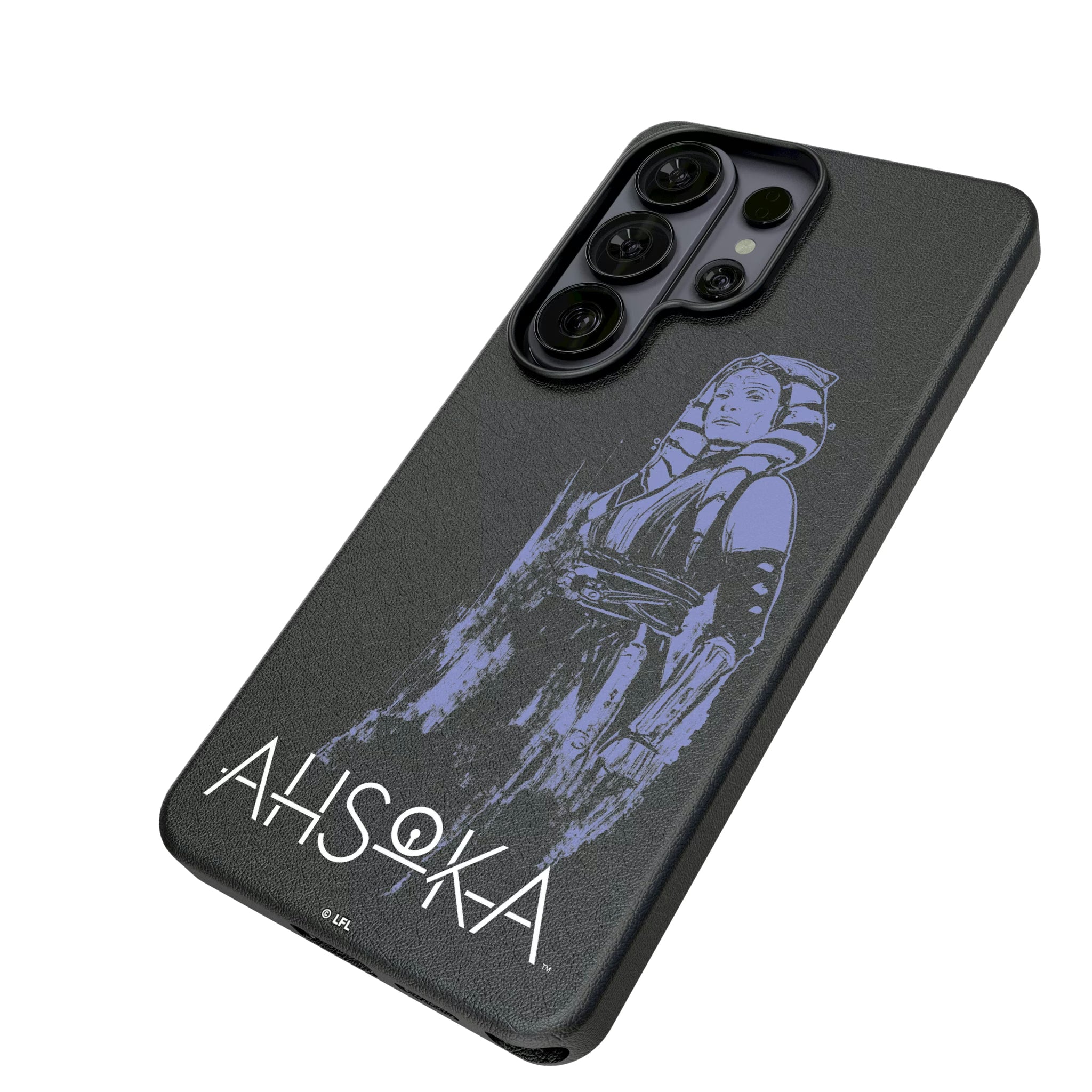 Star Wars Ahsoka BaseOne Galaxy MagSafe Compatible Phone Case for Samsung Galaxy - Isometric View