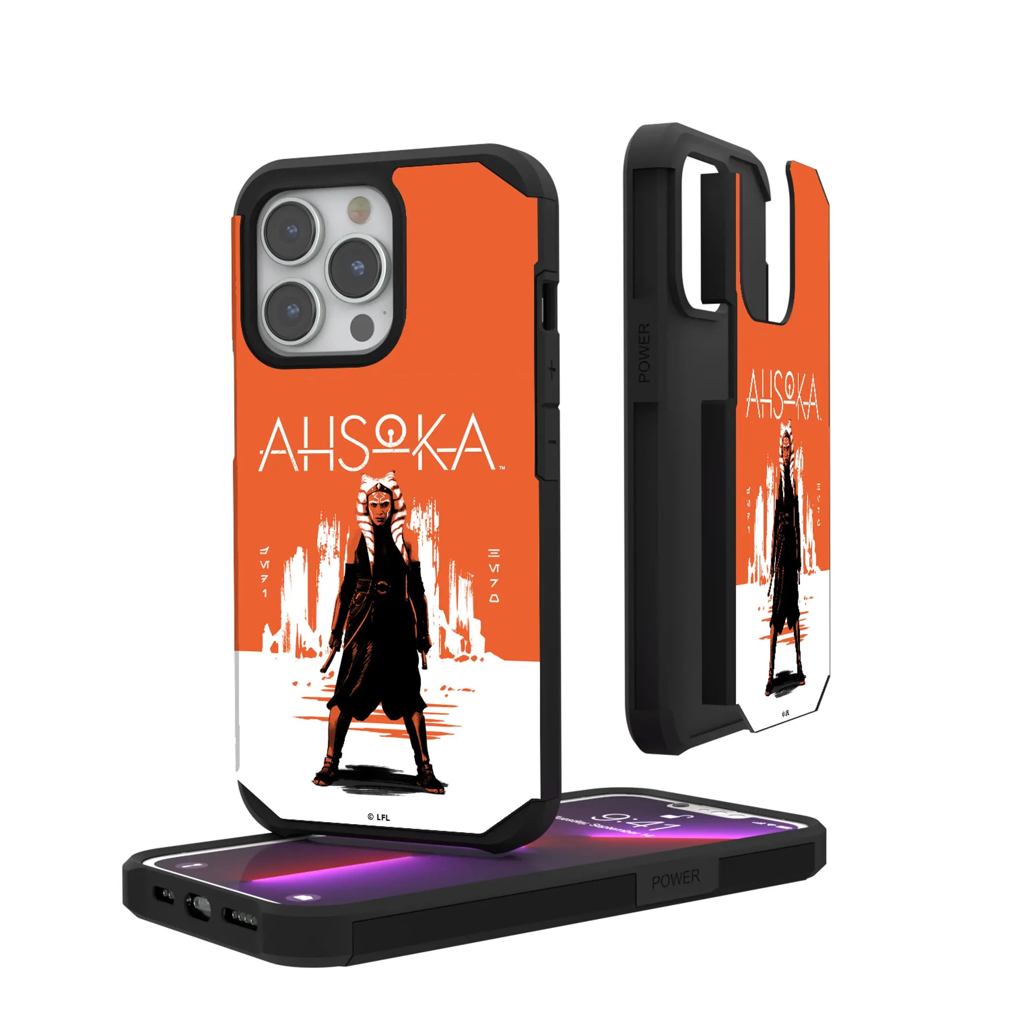 Star Wars Ahsoka BaseOne iPhone Rugged Phone Case for Apple iPhone