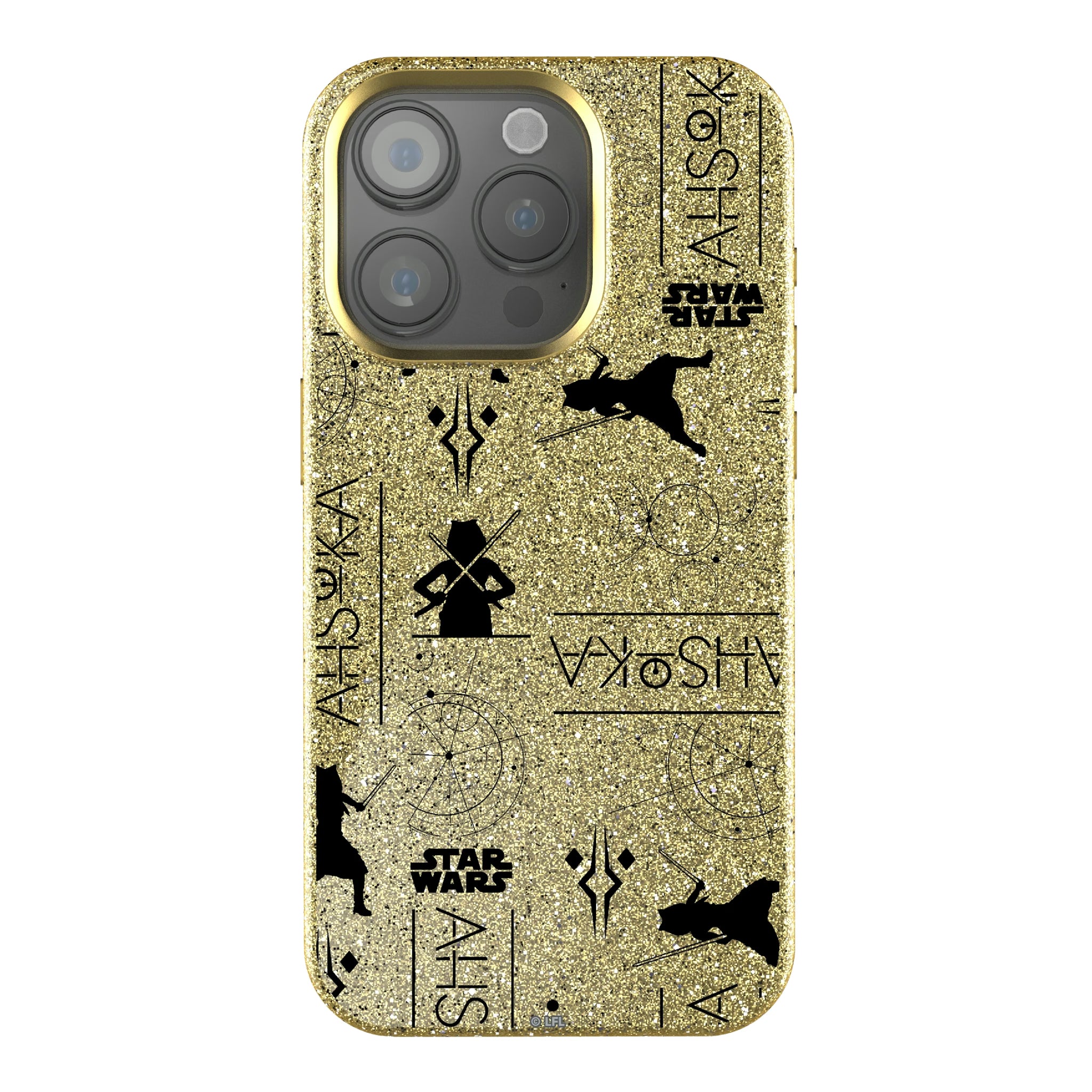 Star Wars Ahsoka Pattern iPhone Bling Phone Case for Apple iPhone