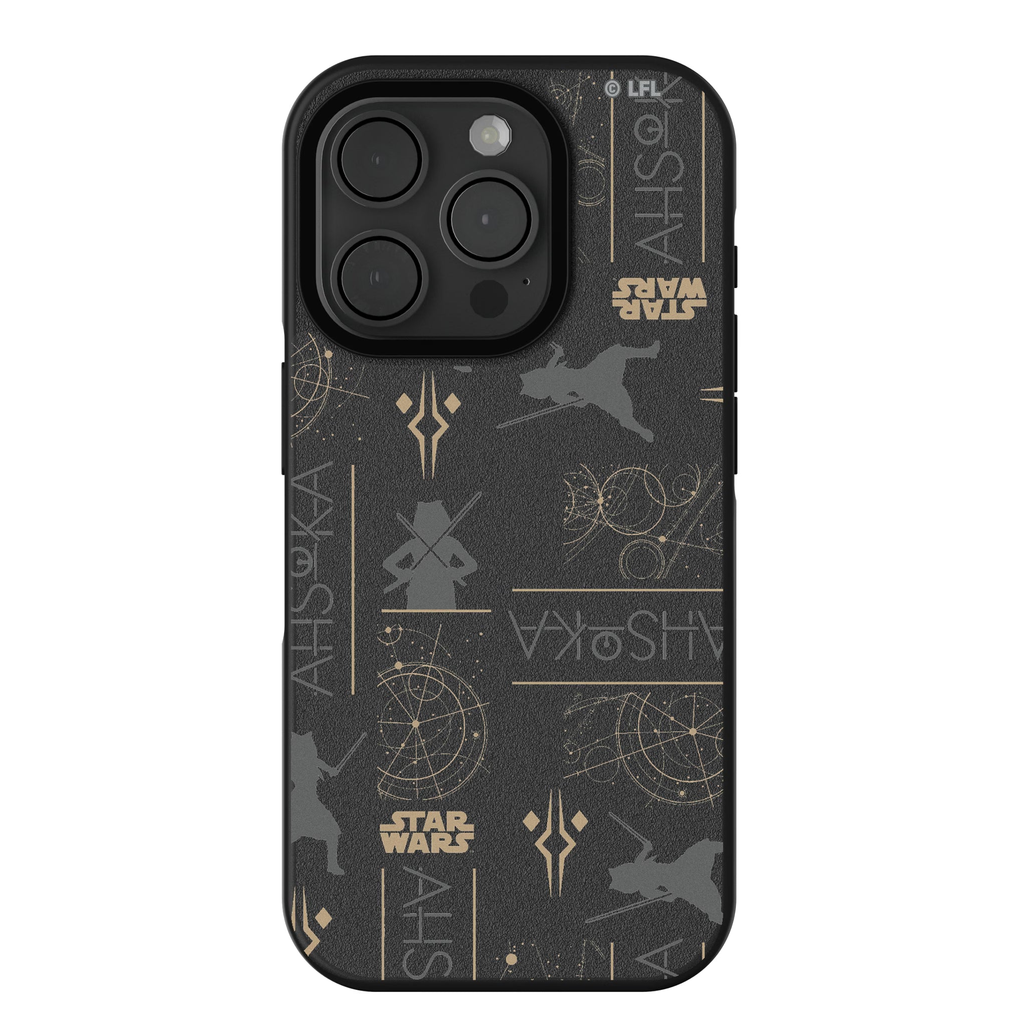 Star Wars Ahsoka Pattern iPhone Bump Phone Case for Apple iPhone