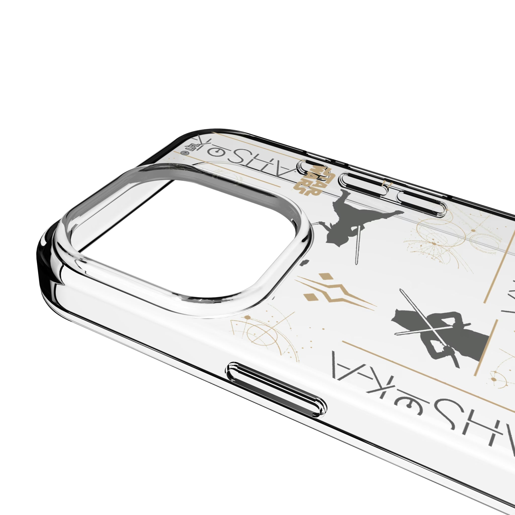 Star Wars Ahsoka Pattern iPhone Clear Phone Case for Apple iPhone - Detail