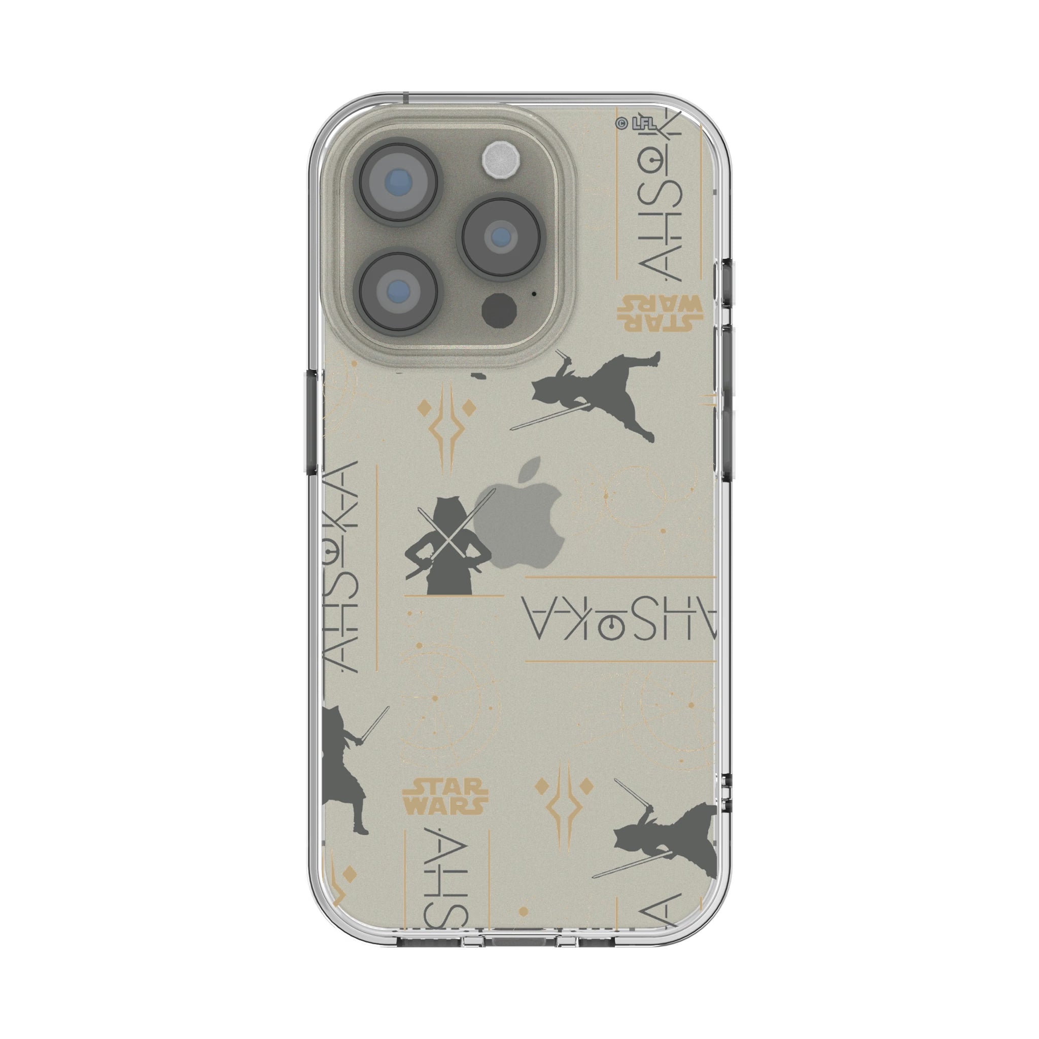 Star Wars Ahsoka Pattern iPhone Clear Phone Case for Apple iPhone