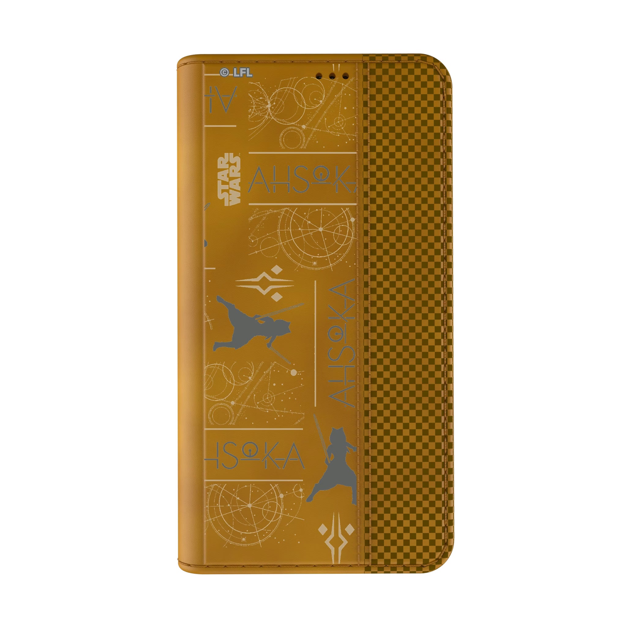 Star Wars Ahsoka Pattern iPhone Folio Phone Case for Apple iPhone