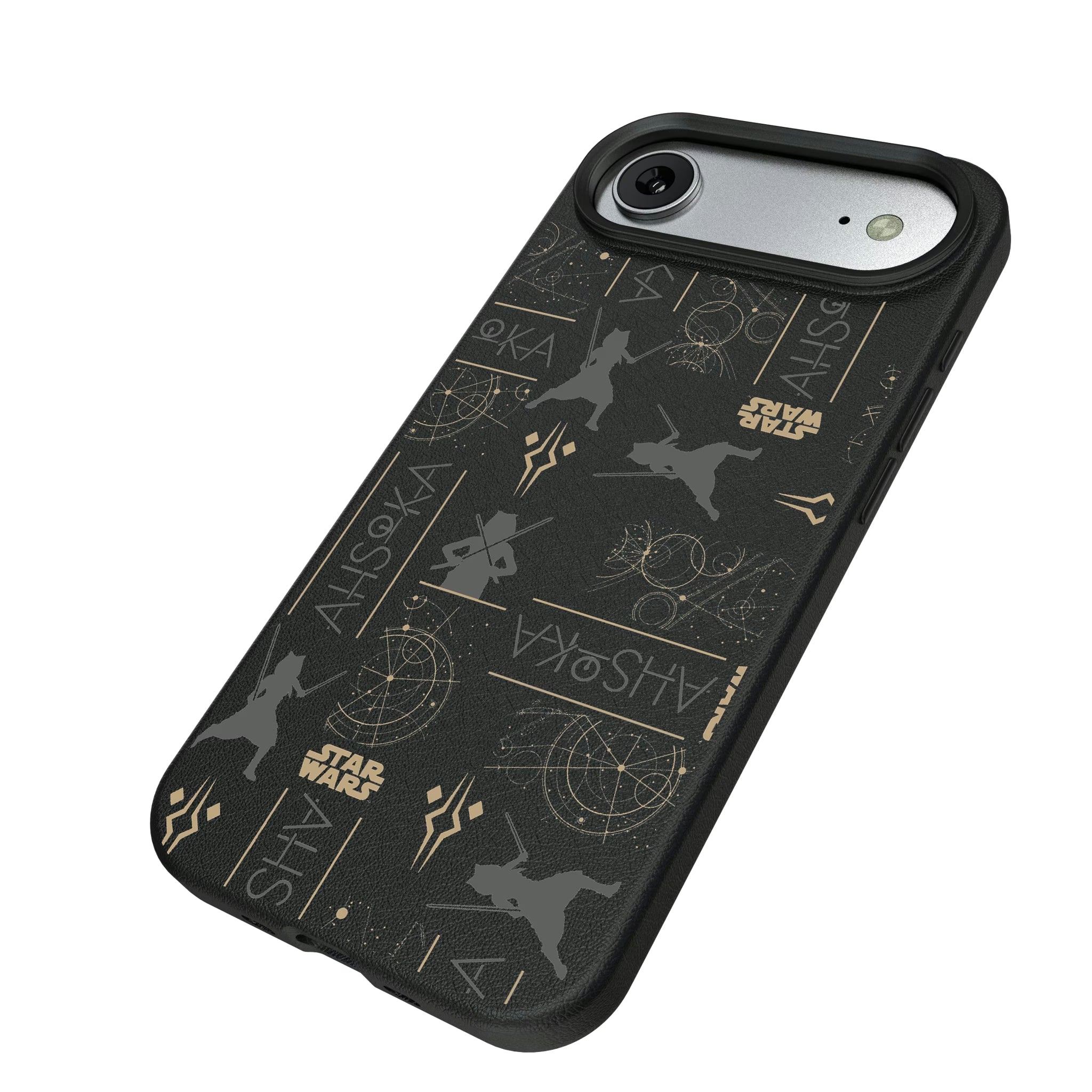 Star Wars Ahsoka Pattern iPhone MagSafe Compatible Phone Case for Apple iPhone - Isometric View#Device_iPhone Air