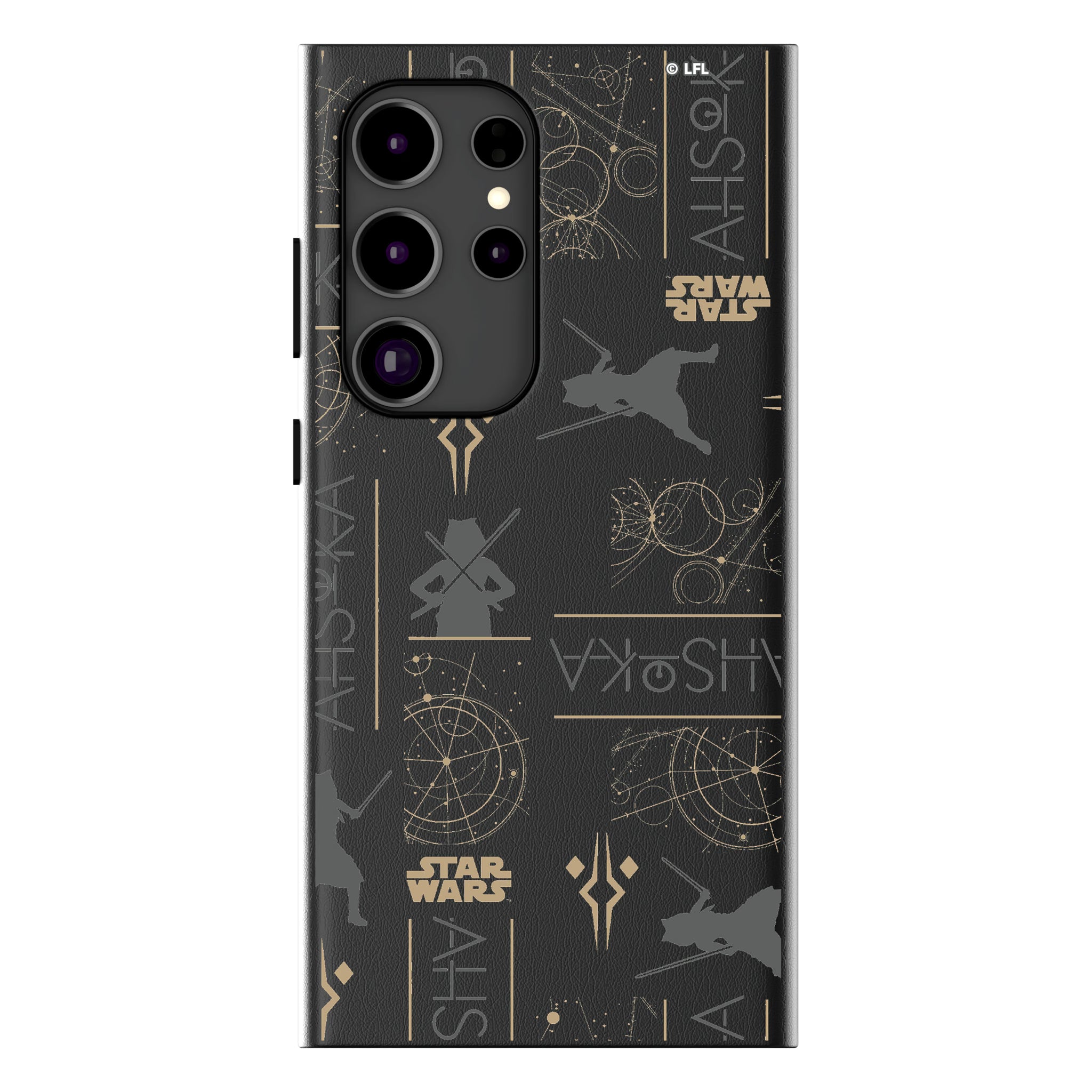 Star Wars Ahsoka Pattern Galaxy MagSafe Compatible Phone Case for Samsung Galaxy