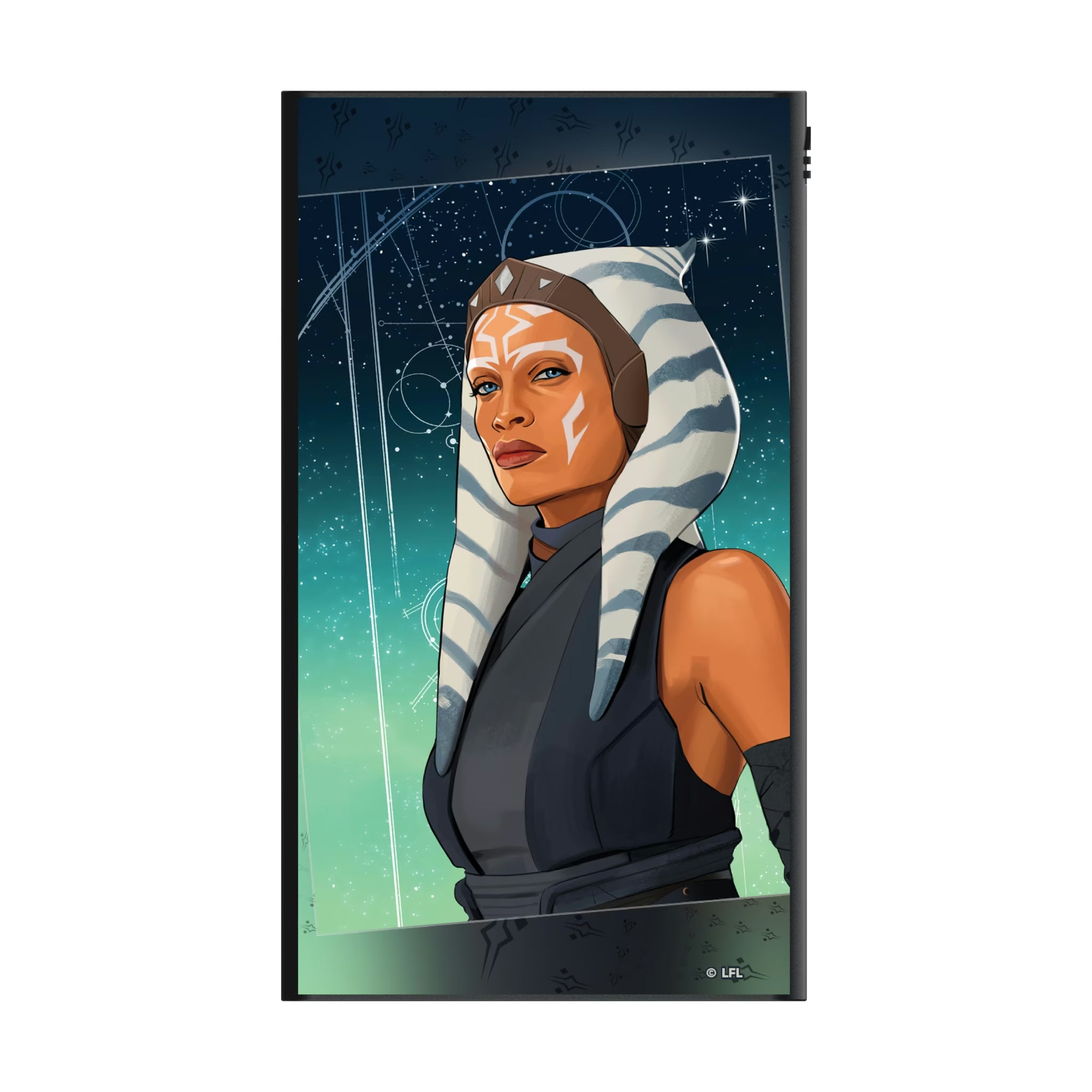Star Wars Ahsoka Portrait 5000mAh Flat Powerbank