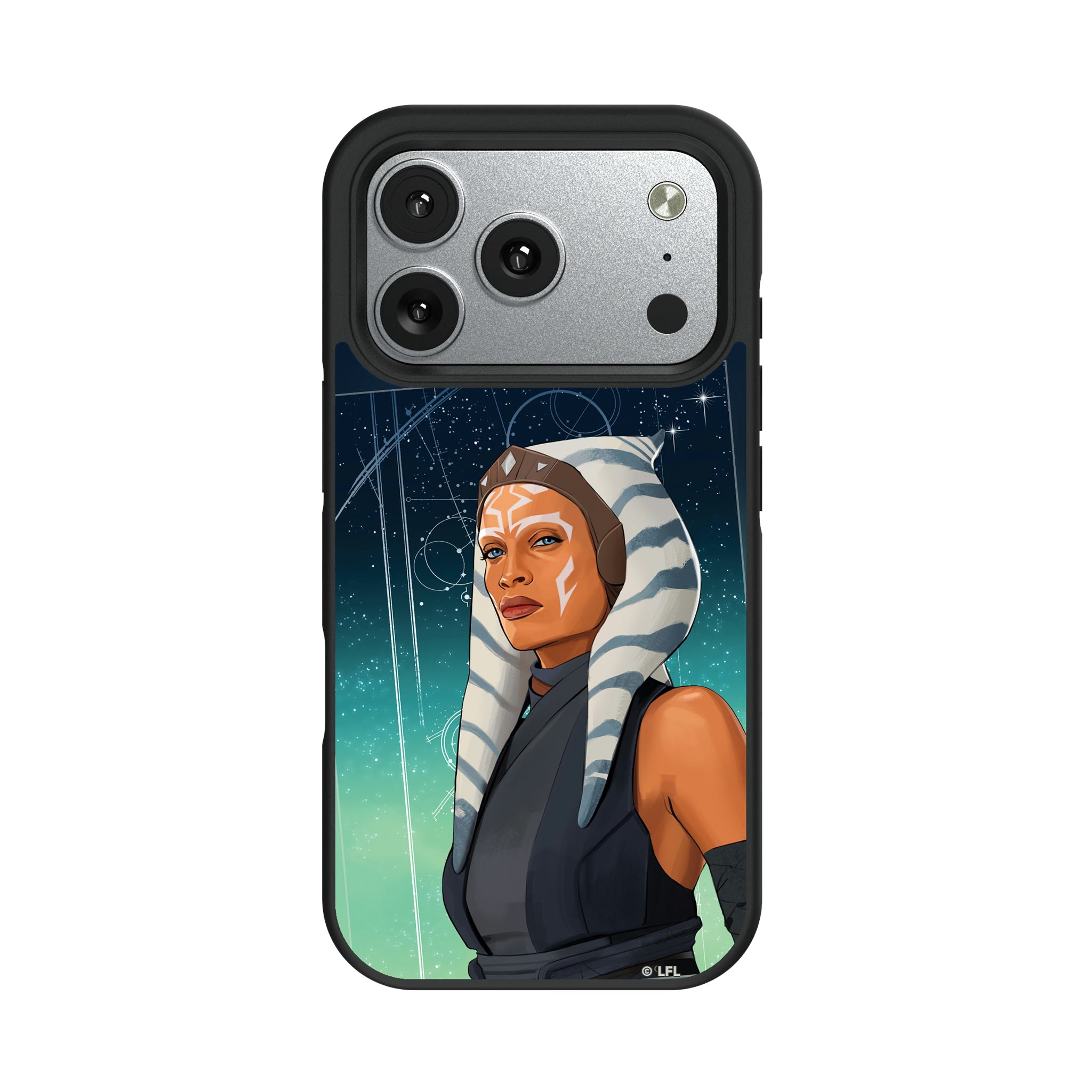 Star Wars Ahsoka Portrait iPhone Bump Phone Case for Apple iPhone#Device_iPhone 17 Pro