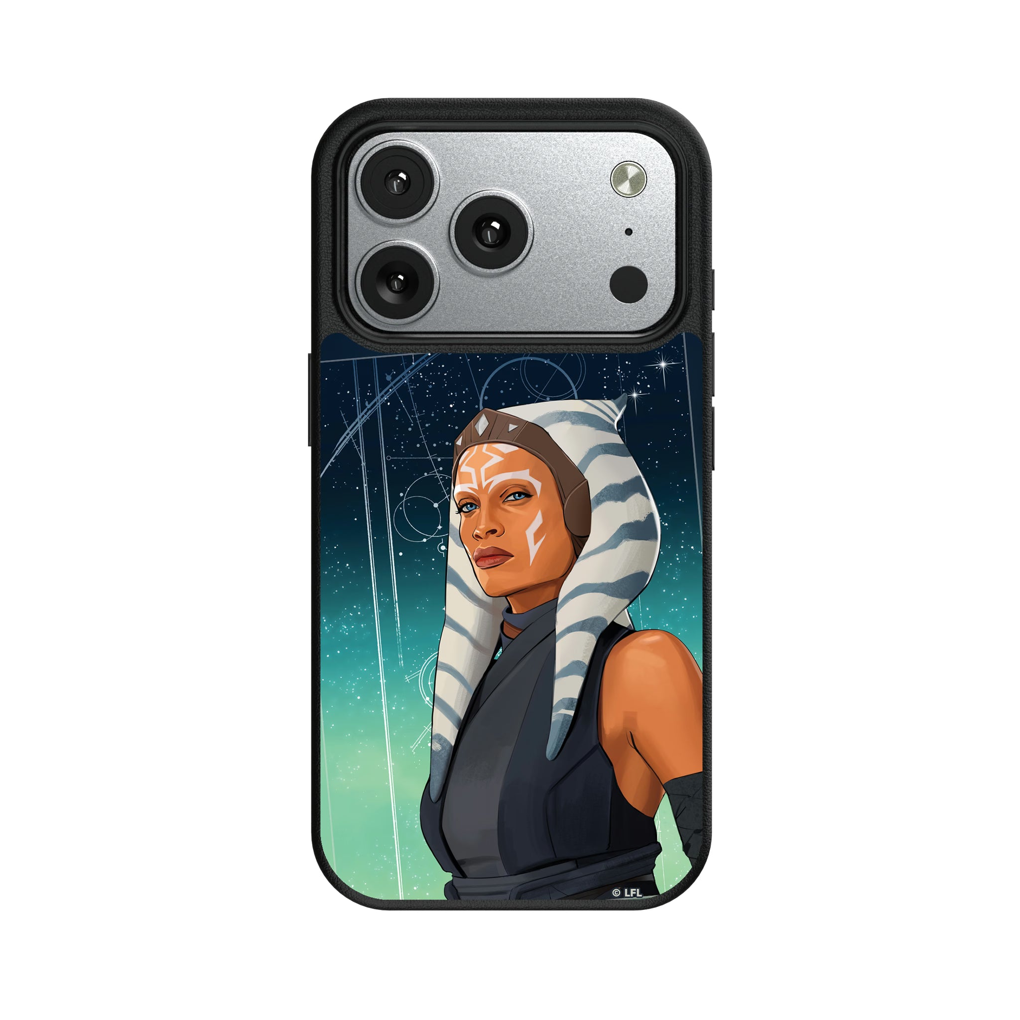 Star Wars Ahsoka Portrait iPhone MagSafe Compatible Phone Case for Apple iPhone#Device_iPhone 17 Pro