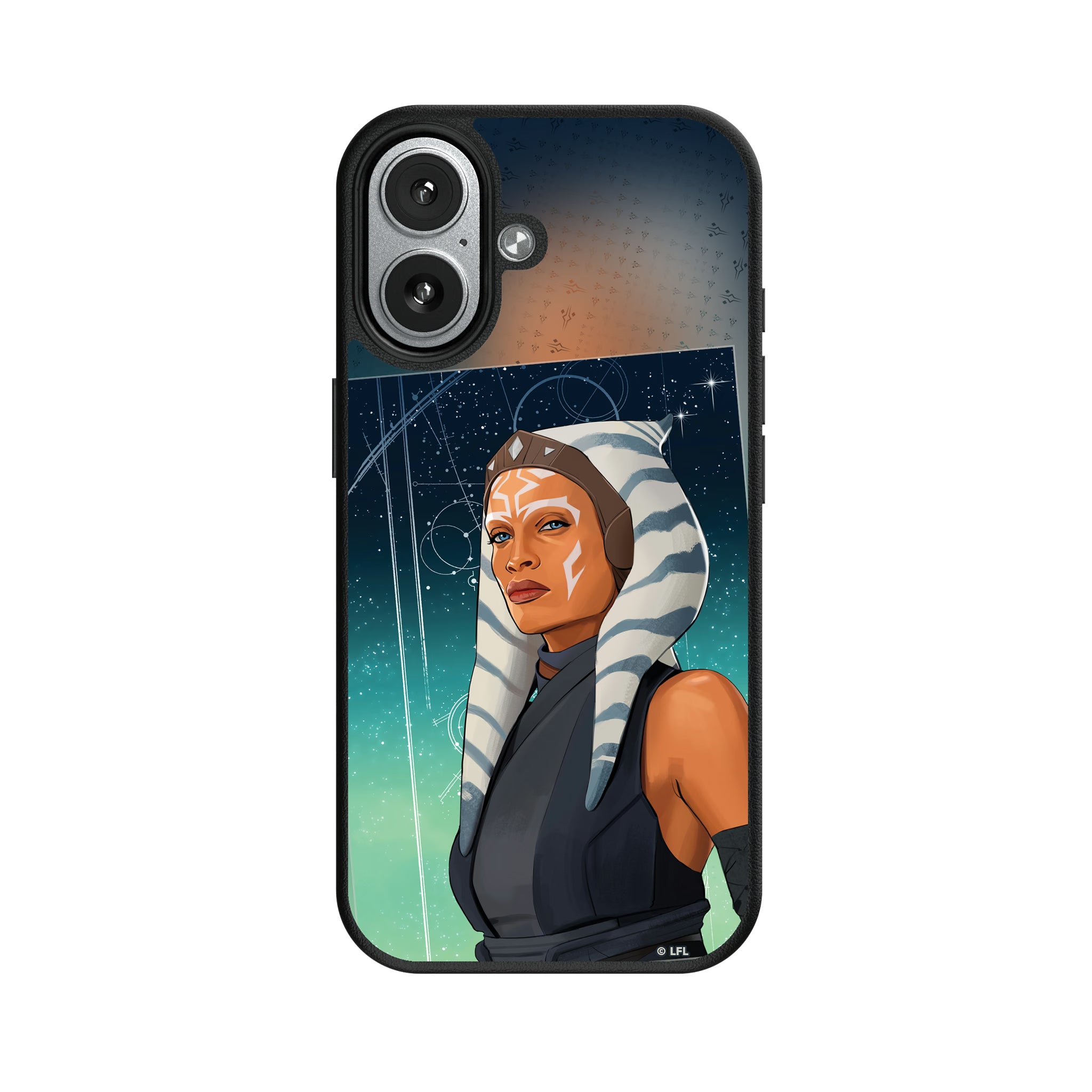 Star Wars Ahsoka Portrait iPhone MagSafe Compatible Phone Case for Apple iPhone#Device_iPhone 17