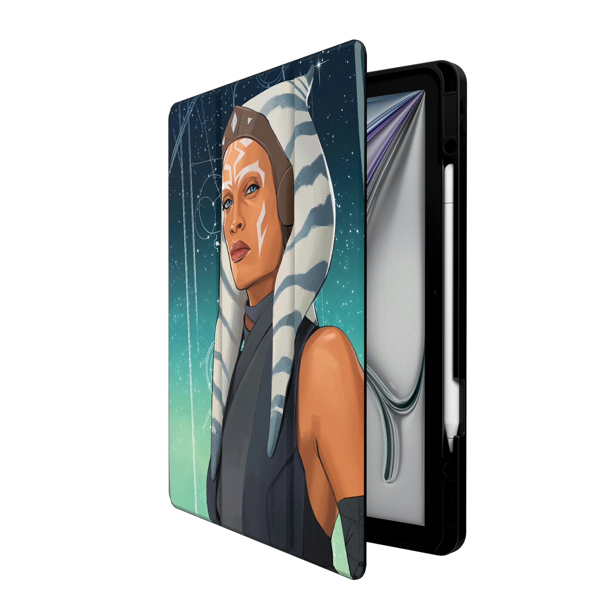 Star Wars Ahsoka Portrait iPad Tablet Case for Apple iPad