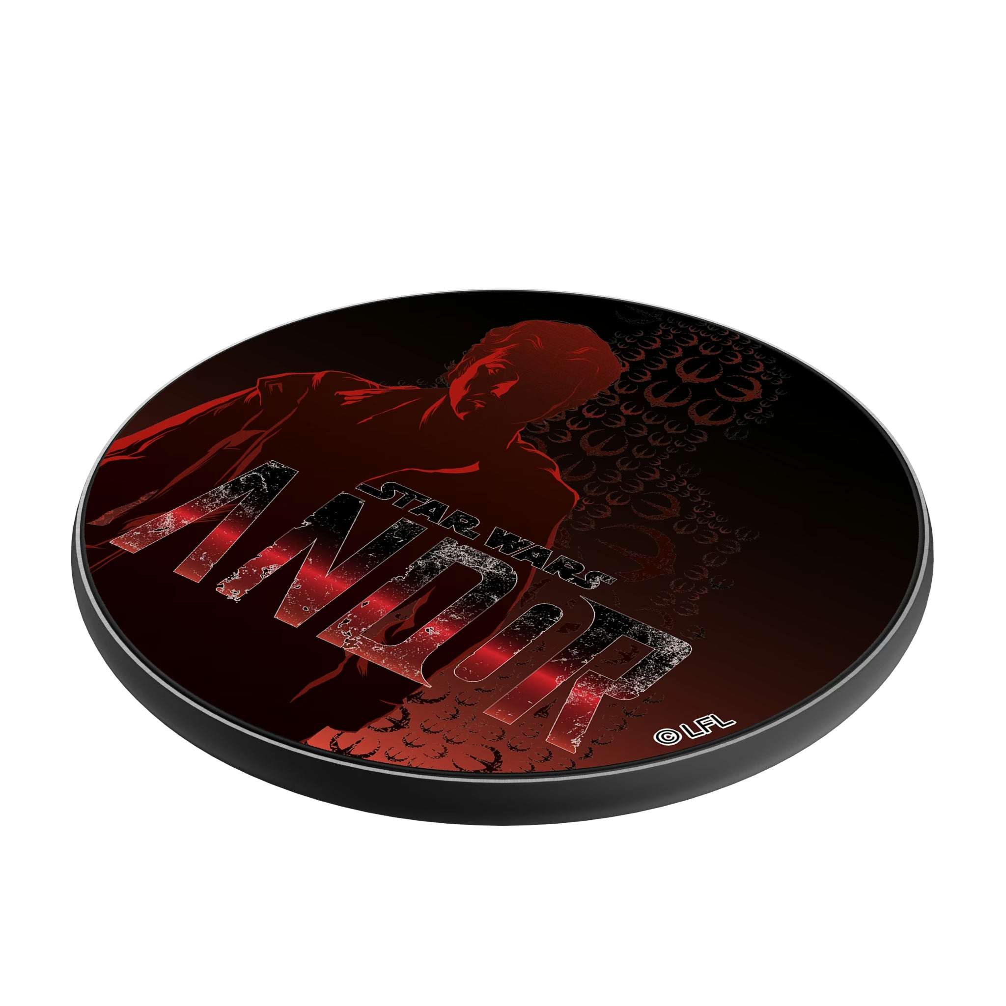 Star Wars Andor Quadratic 15-Watt Wireless Charger - Isometric View