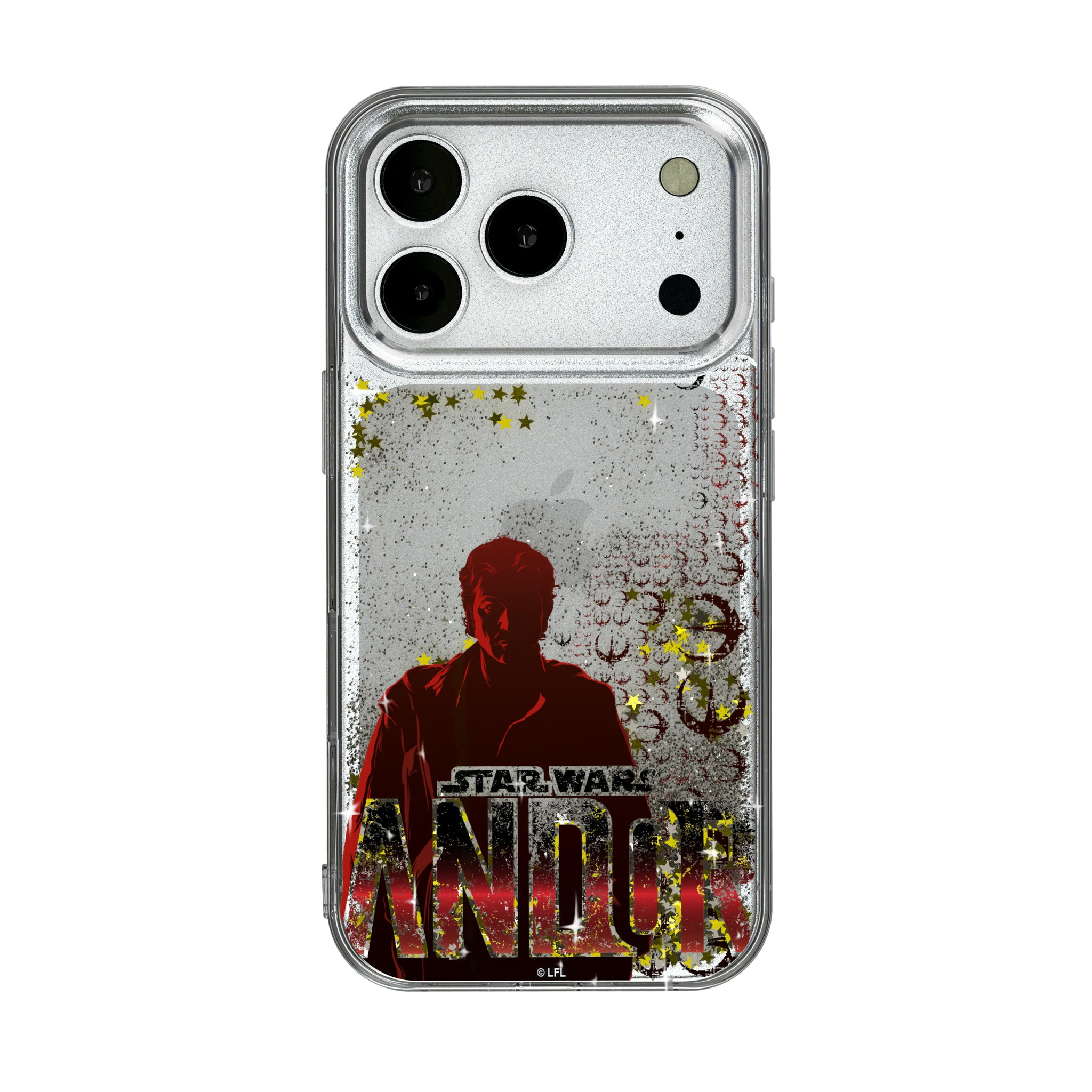 Star Wars Andor Quadratic iPhone Glitter Phone Case for Apple iPhone
