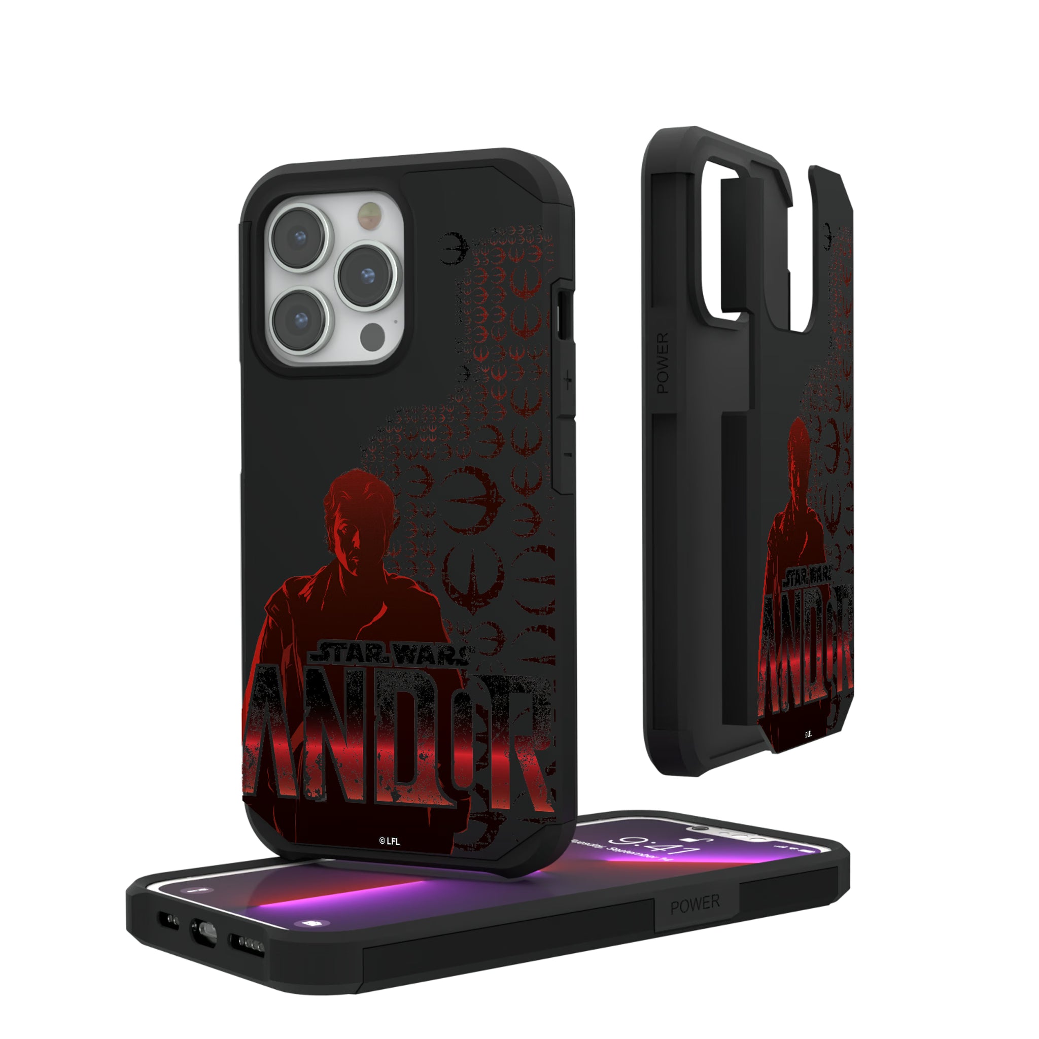Star Wars Andor Quadratic iPhone Rugged Phone Case for Apple iPhone#Device_iPhone 13 Pro
