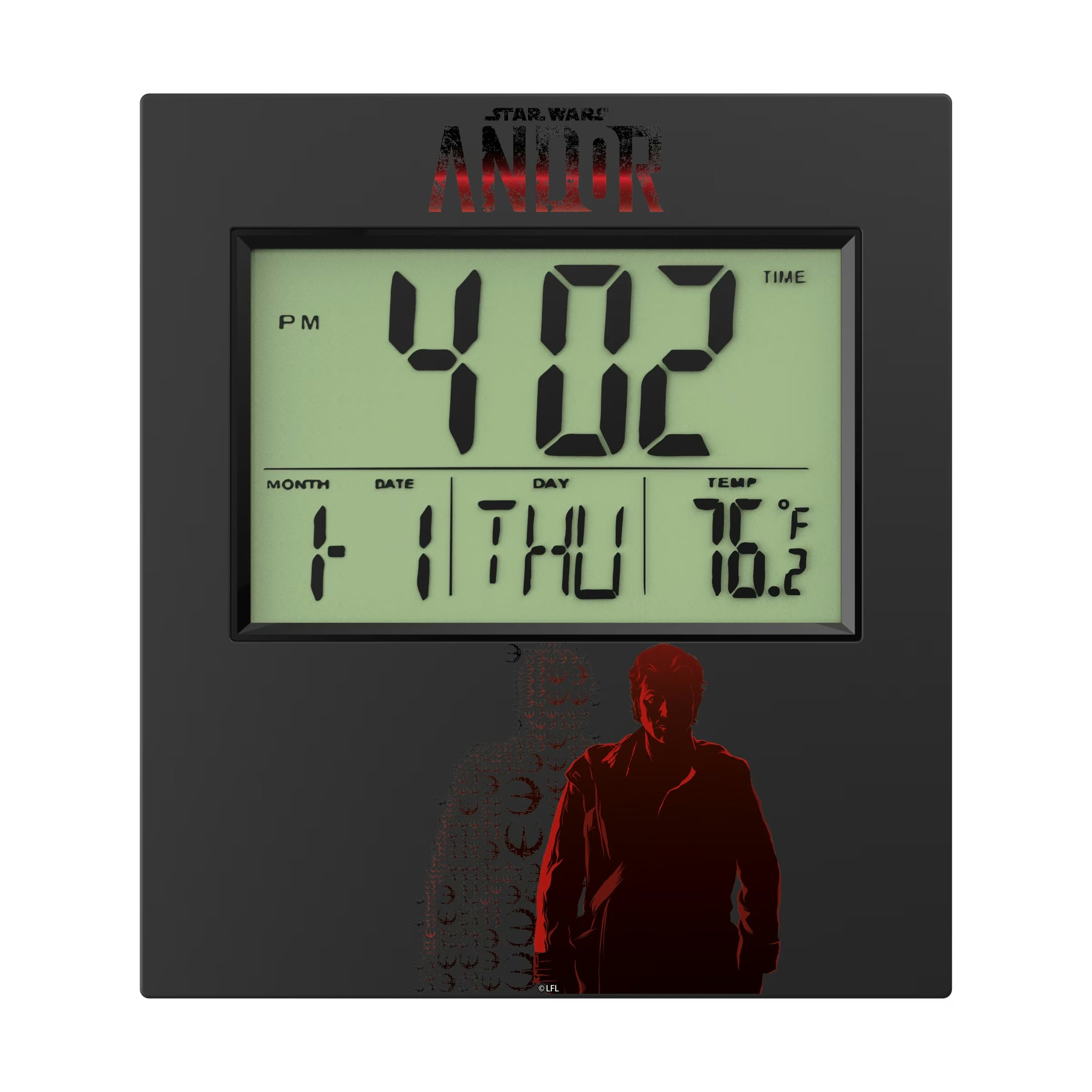 Star Wars Andor Quadratic Wall Clock