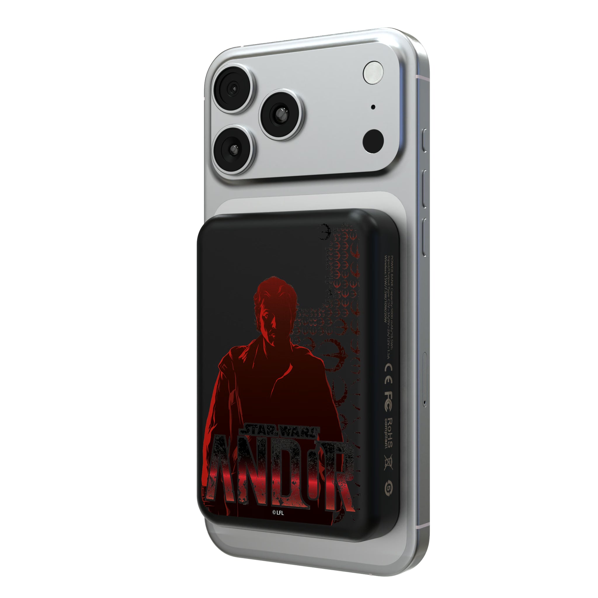 Star Wars Andor Quadratic Wireless Mag Power Bank