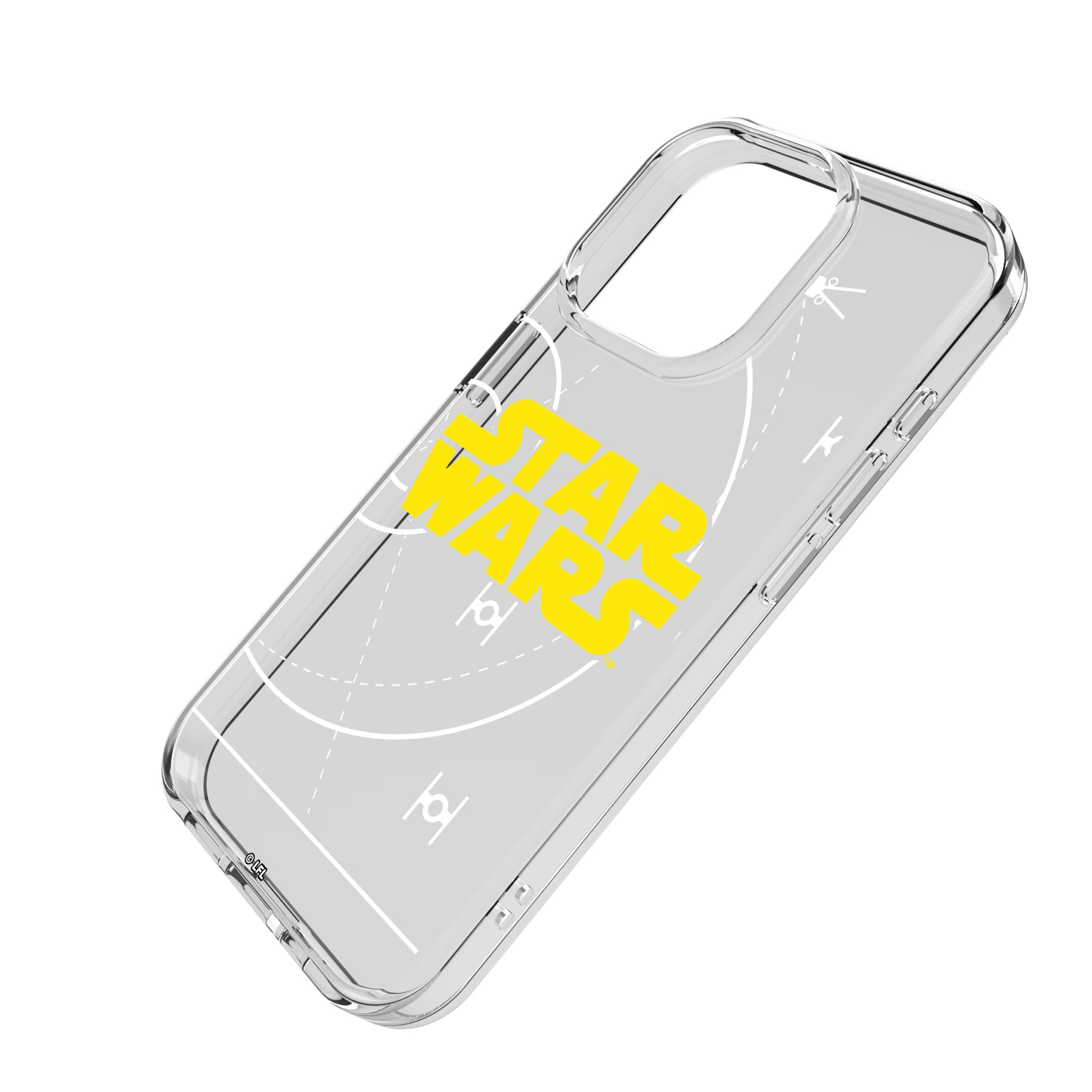 Star Wars BaseOne iPhone Clear Phone Case for Apple iPhone - Isometric View