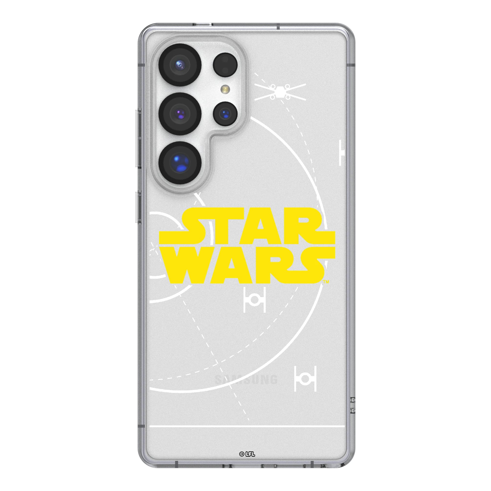 Star Wars BaseOne Galaxy Clear Phone Case for Samsung Galaxy