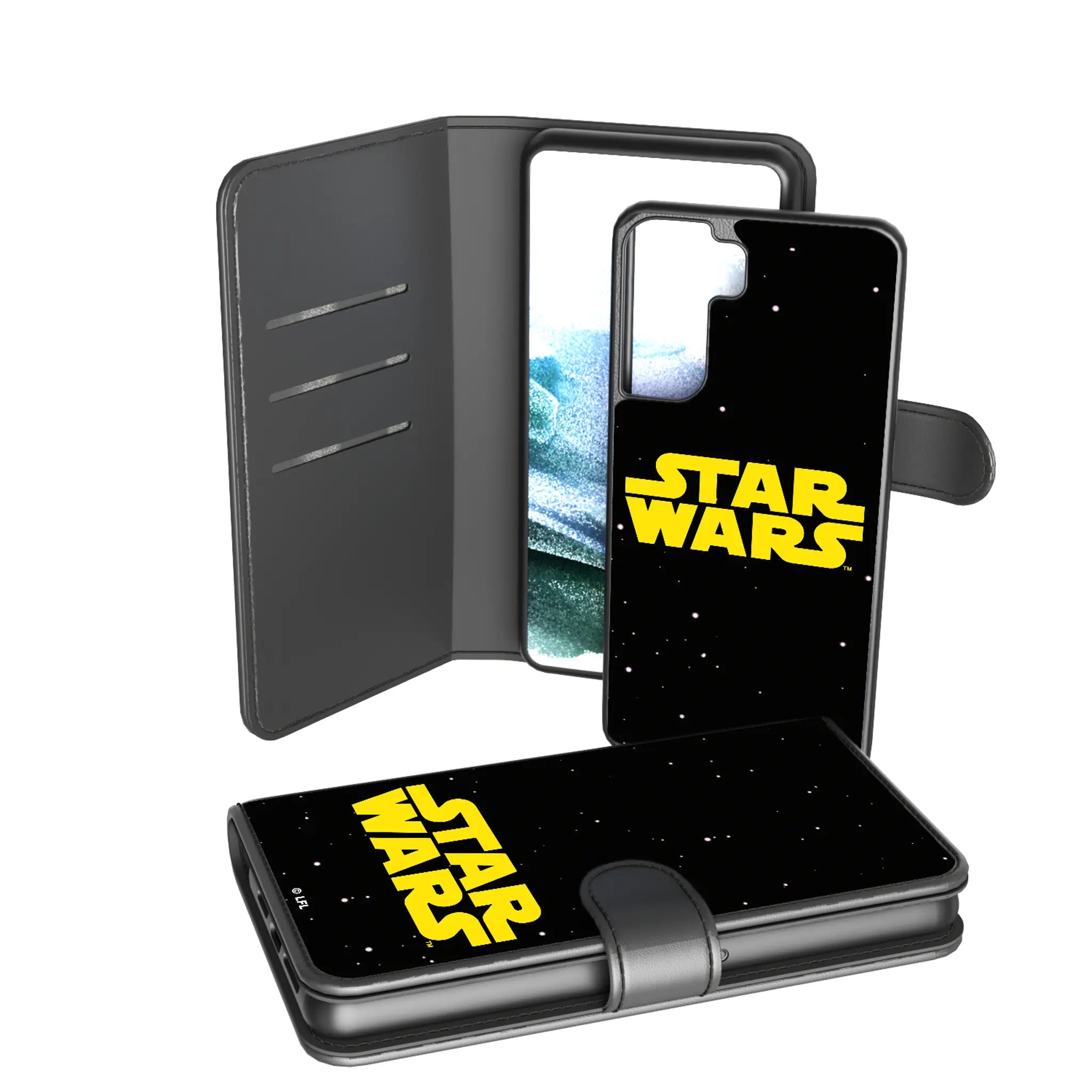 Star Wars BaseOne Galaxy Wallet Phone Case for Samsung Galaxy