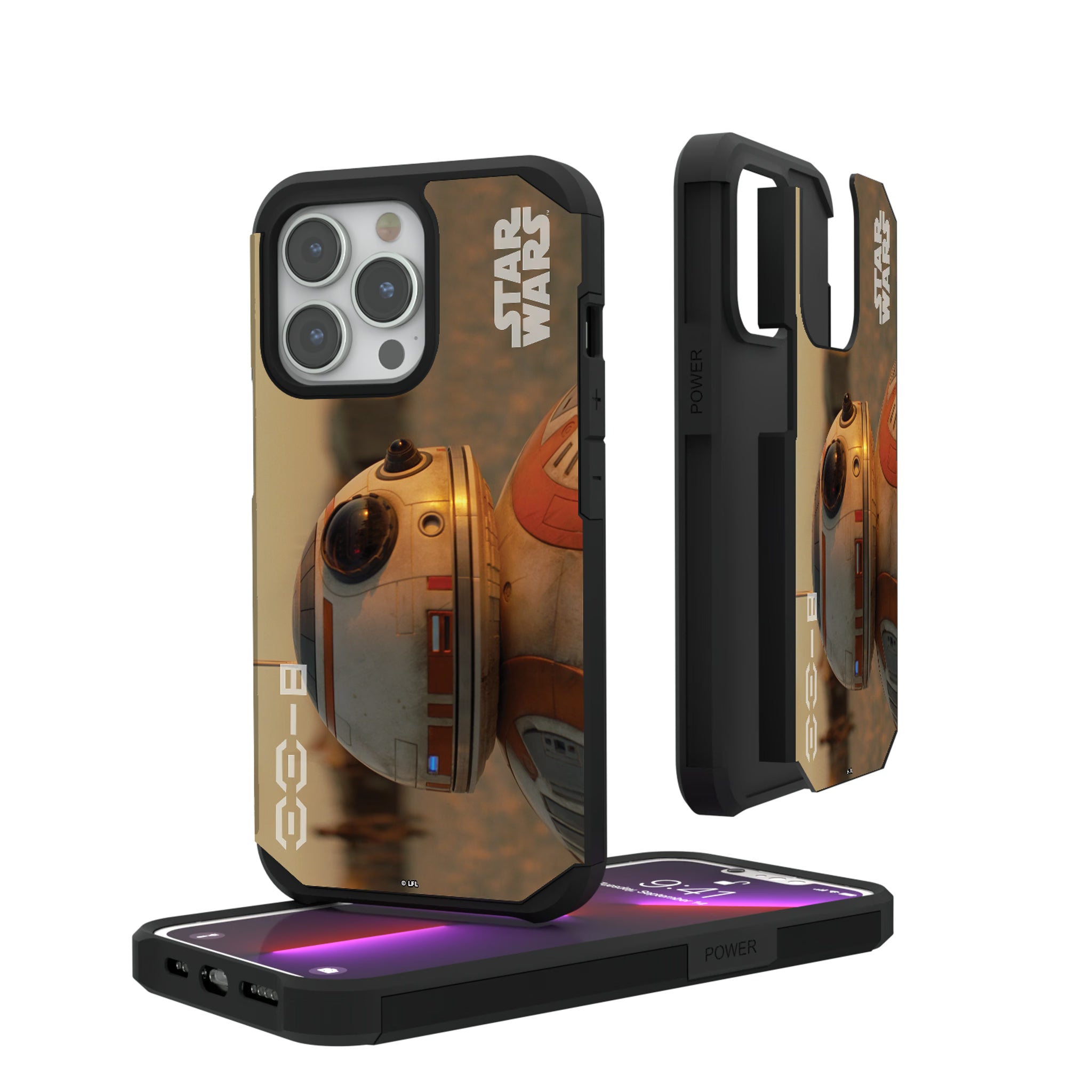 Star Wars BB-8 Cinematic Moments: Discovery iPhone Rugged Phone Case for Apple iPhone