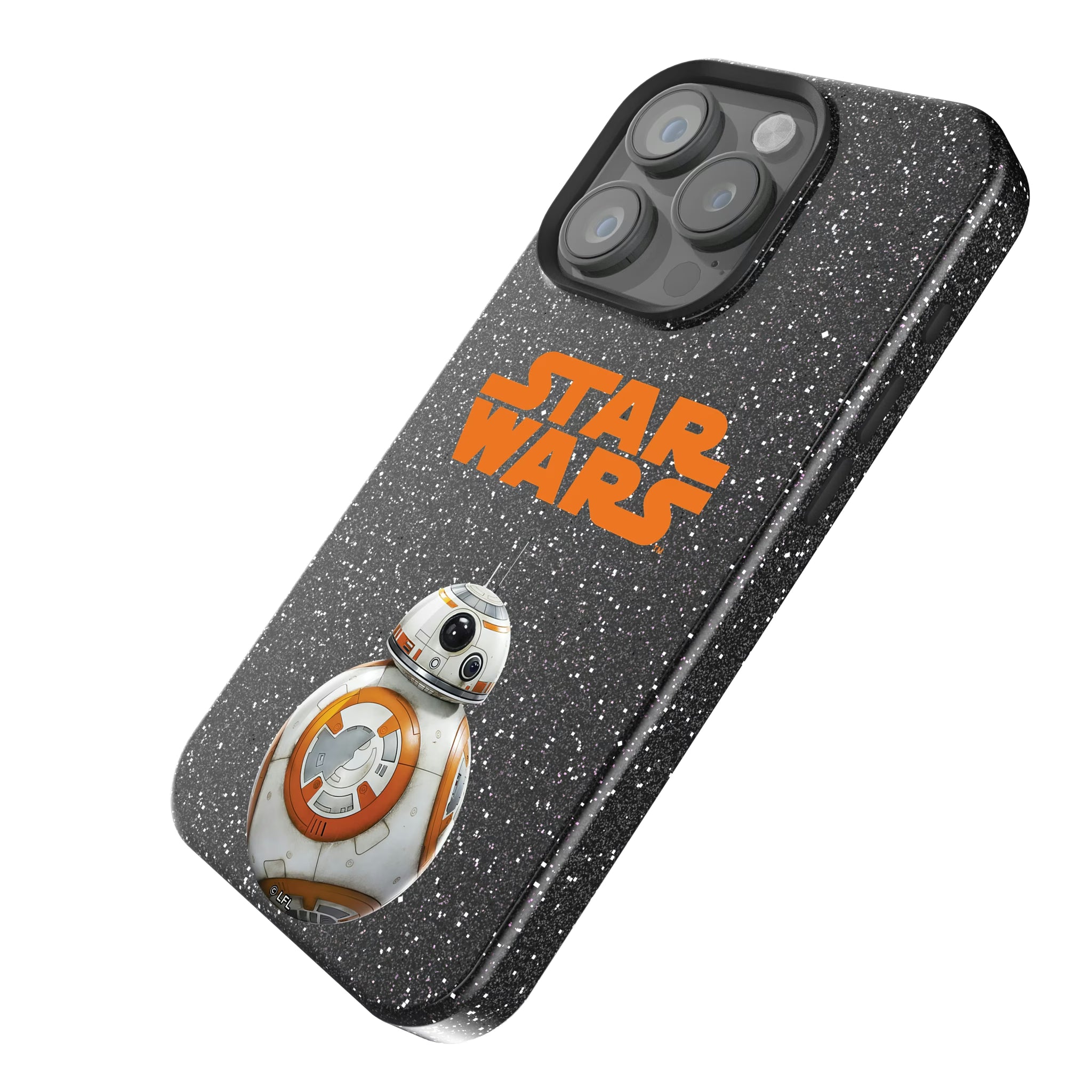 Star Wars BB-8 Color Block iPhone Bling Phone Case for Apple iPhone - Isometric View