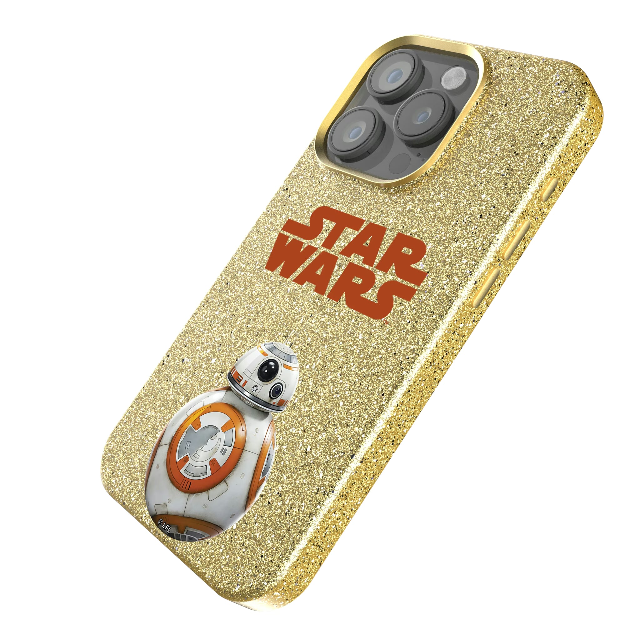 Star Wars BB-8 Color Block iPhone Bling Phone Case for Apple iPhone - Isometric View