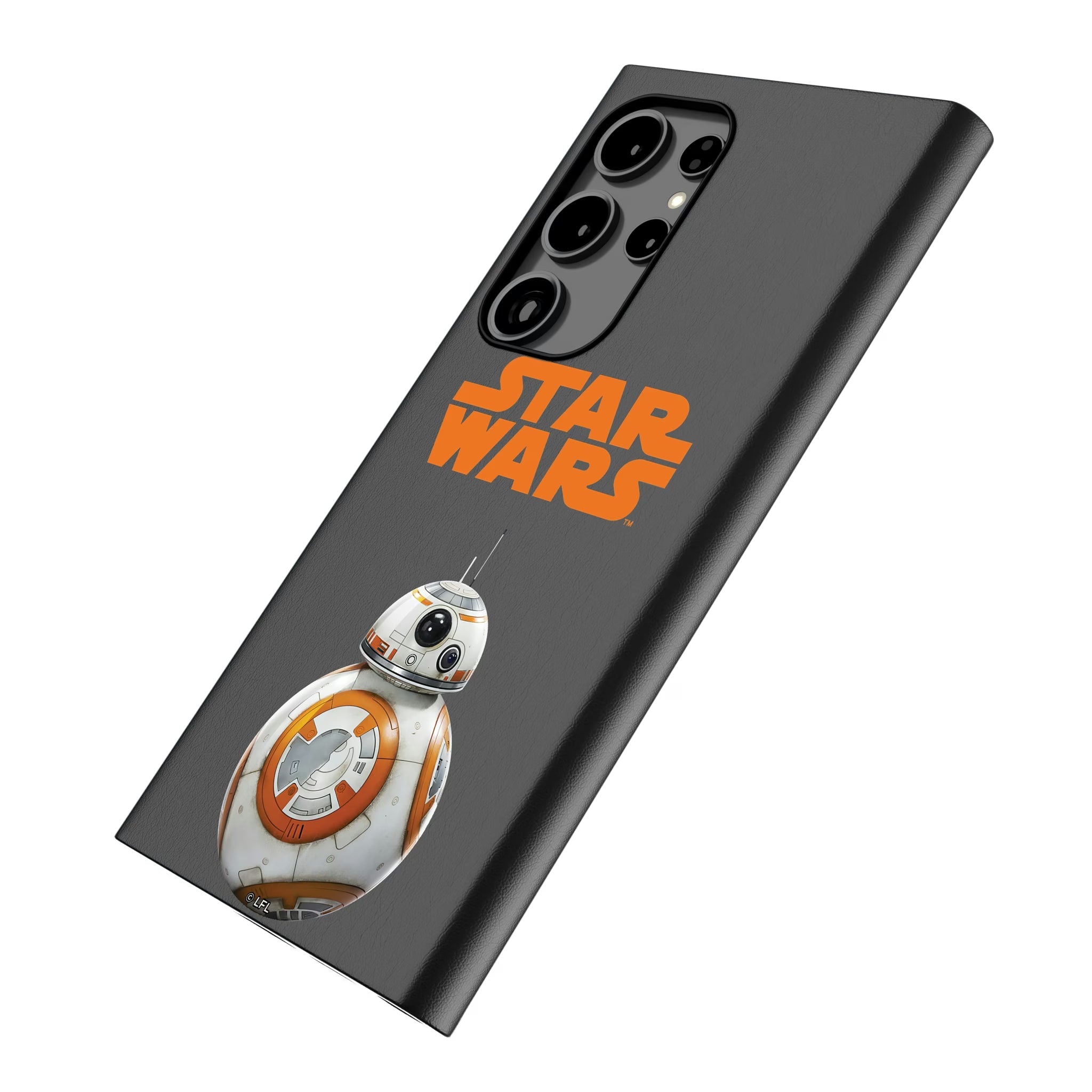 Star Wars BB-8 Color Block Galaxy MagSafe Compatible Phone Case for Samsung Galaxy - Isometric View