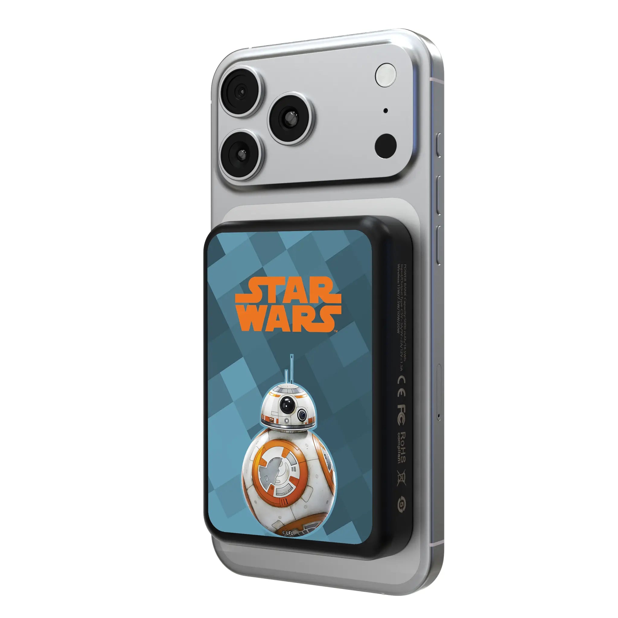 Star Wars BB-8 Color Block Wireless Mag Power Bank