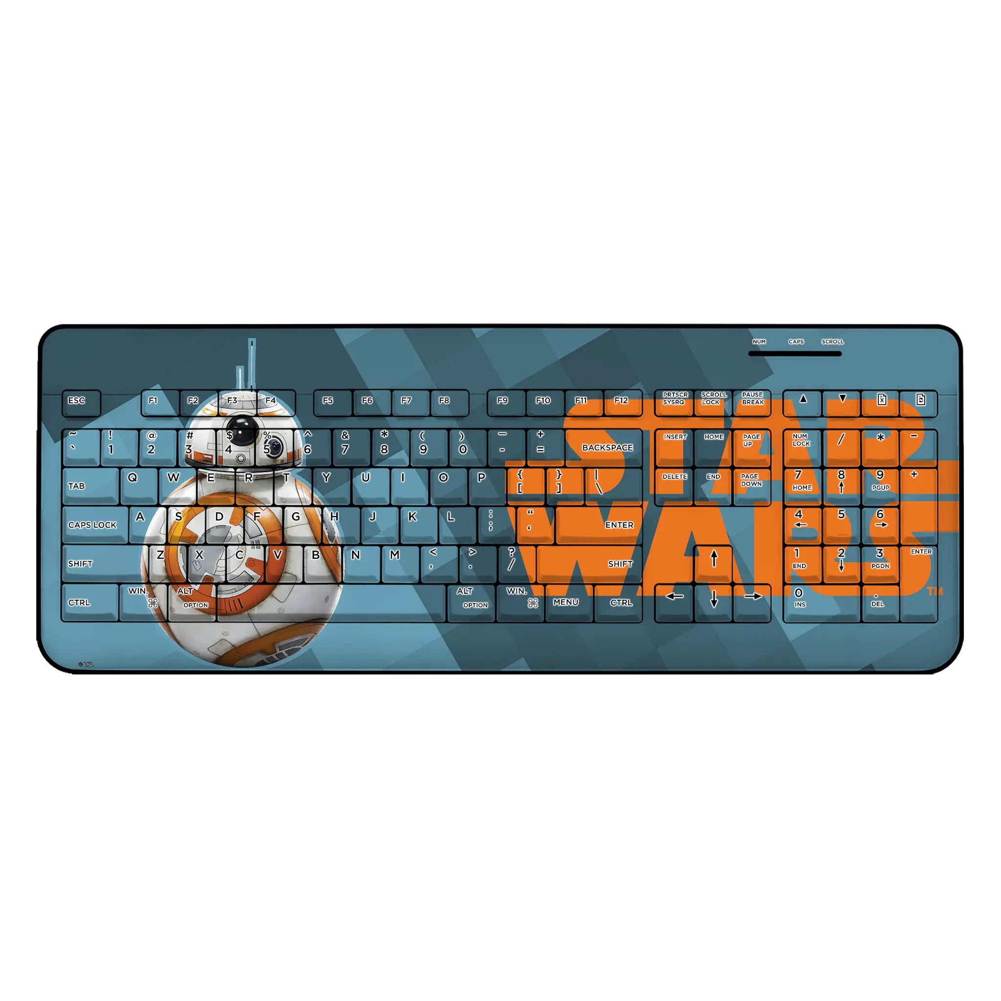 Star Wars BB-8 Color Block Wireless USB Keyboard