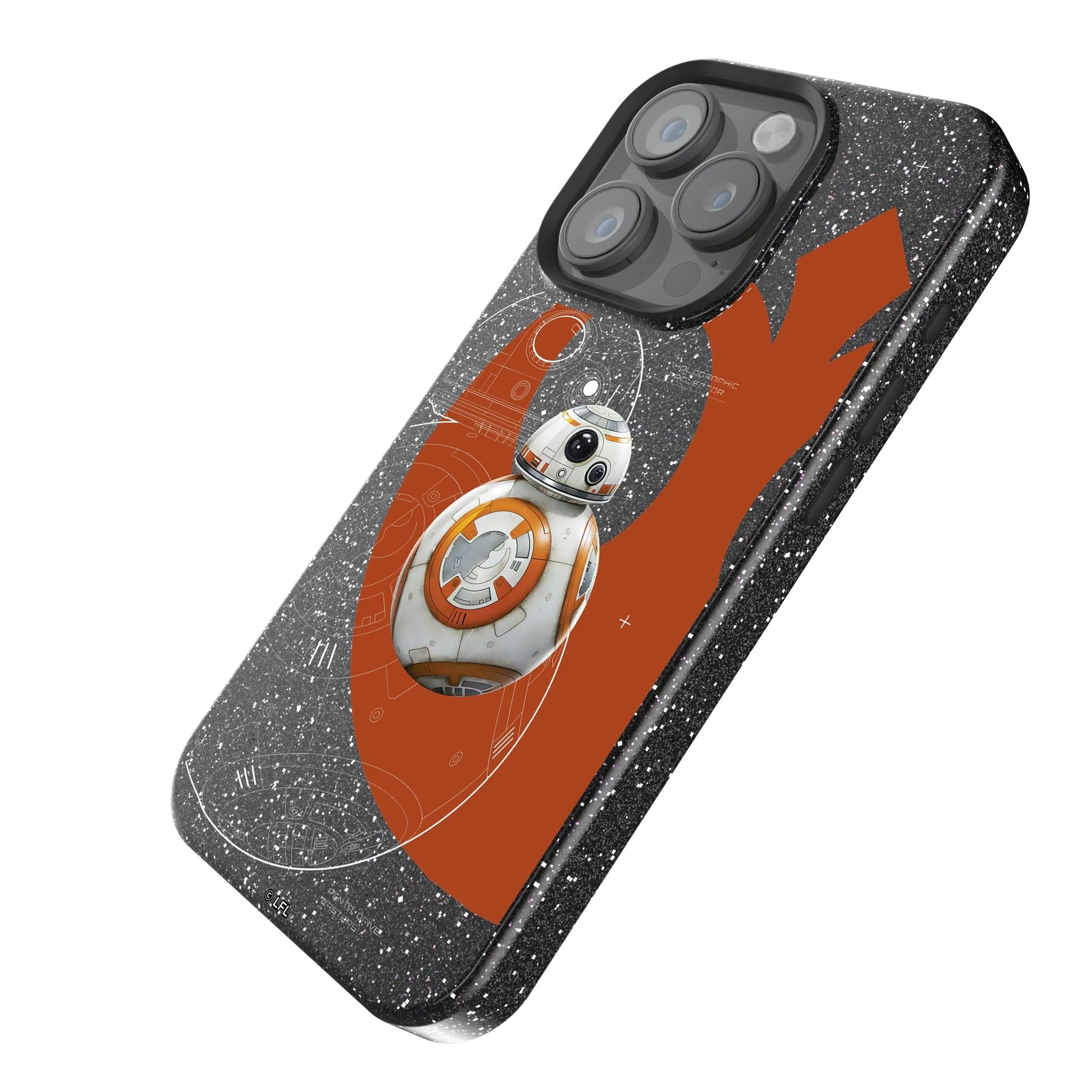 Star Wars BB-8 FactionTech iPhone Bling Phone Case for Apple iPhone - Isometric View