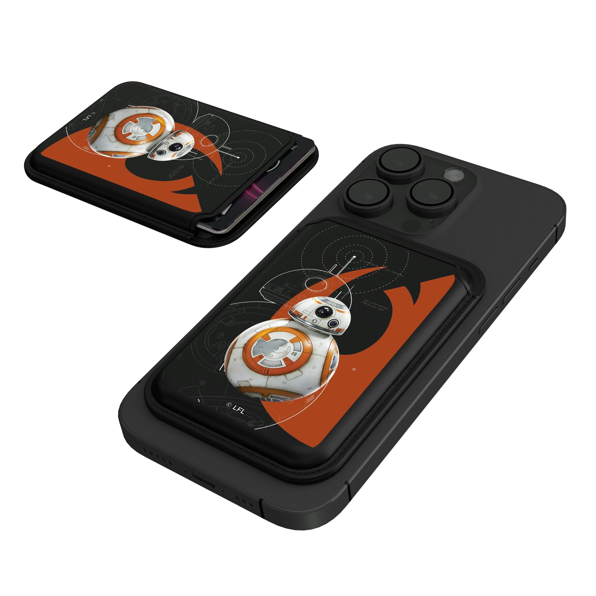 Star Wars BB-8 FactionTech Black Magnetic Credit Card Wallet
