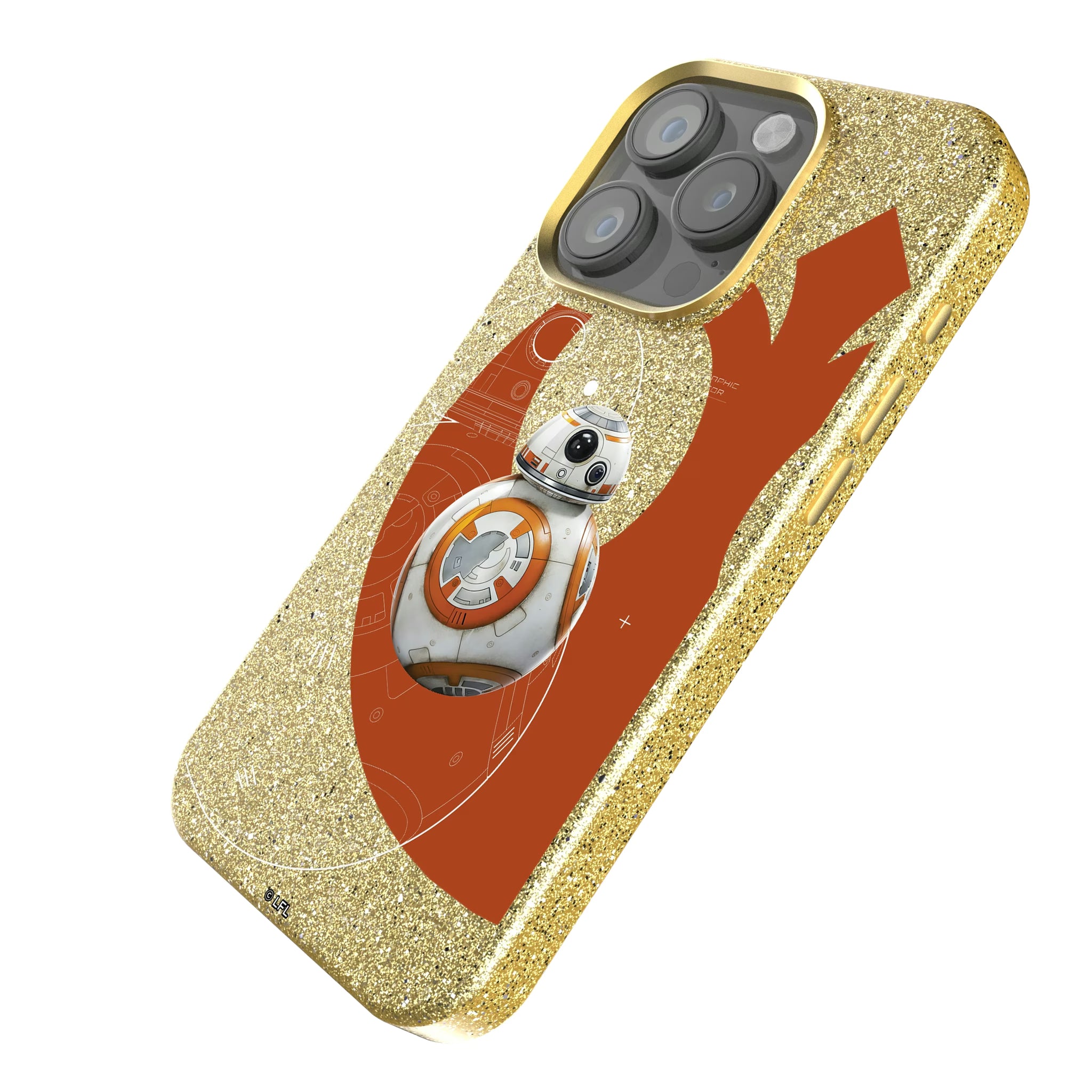 Star Wars BB-8 FactionTech iPhone Bling Phone Case for Apple iPhone - Isometric View