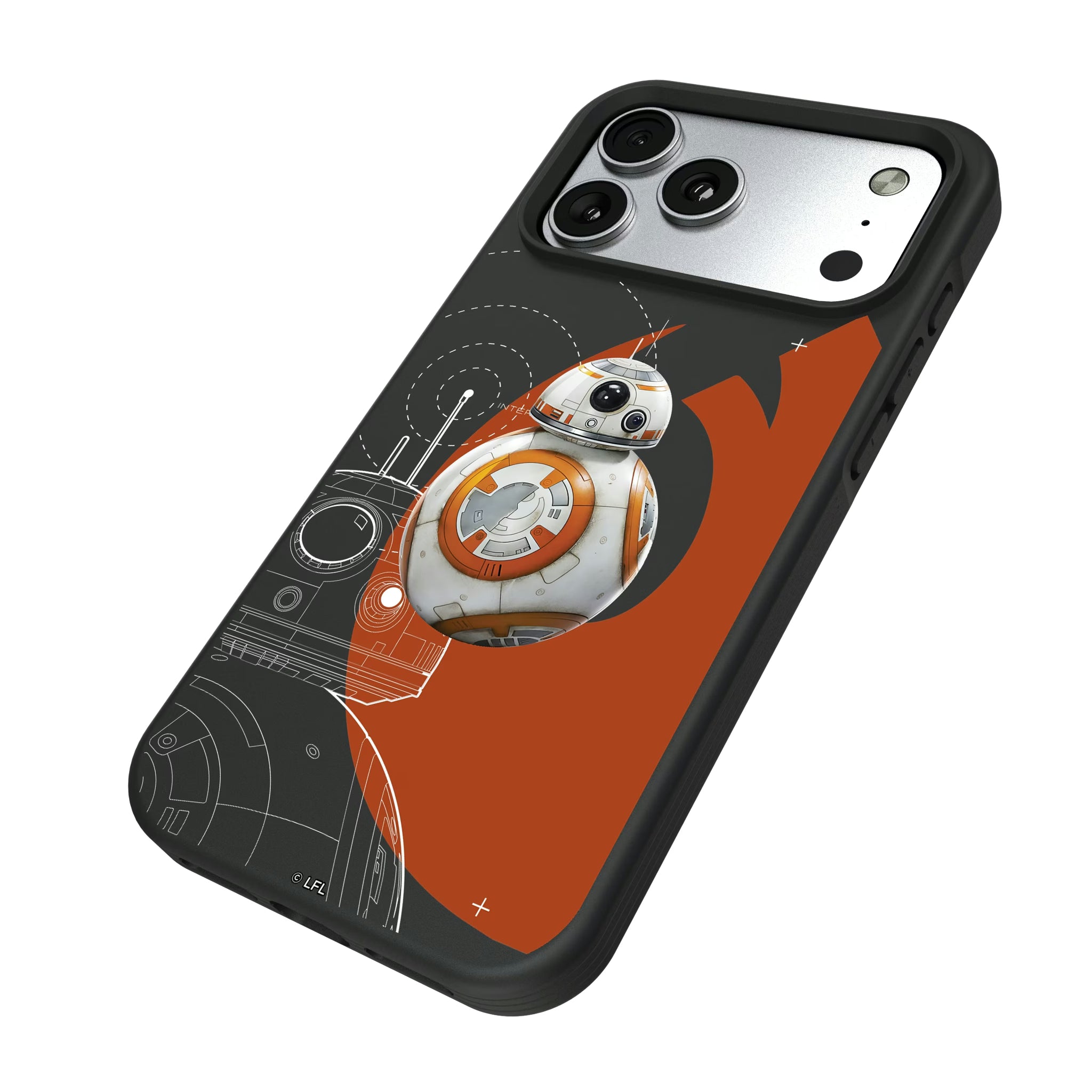 Star Wars BB-8 FactionTech iPhone Bump Phone Case for Apple iPhone - Isometric View#Device_iPhone 17 Pro Max