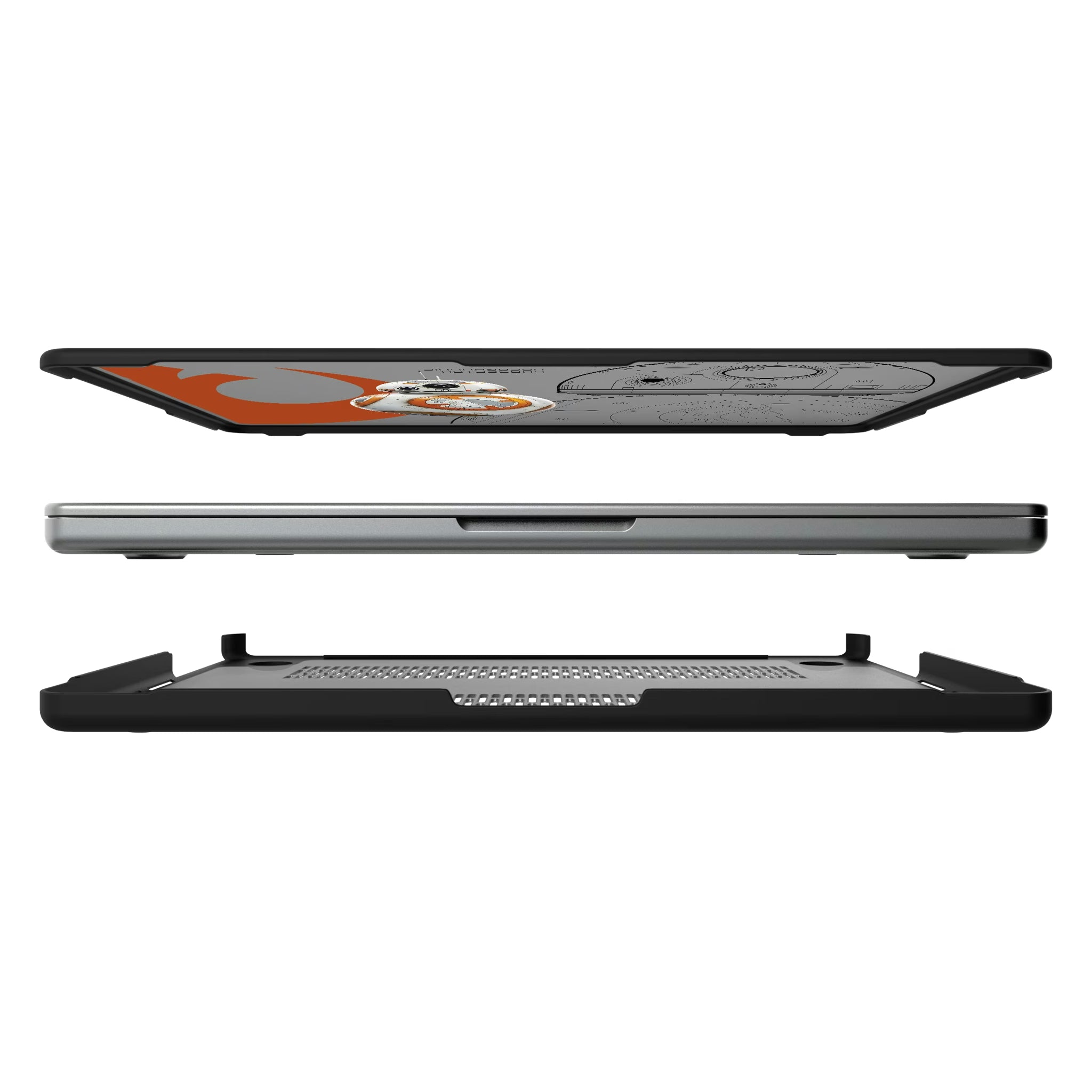 Star Wars BB-8 FactionTech MacBook Laptop Case for Apple MacBook#Device_MacBook Pro (14-inch, 2021) / MacBook Pro (14-inch, 2023) / MacBook Pro (14-inch, 2024)