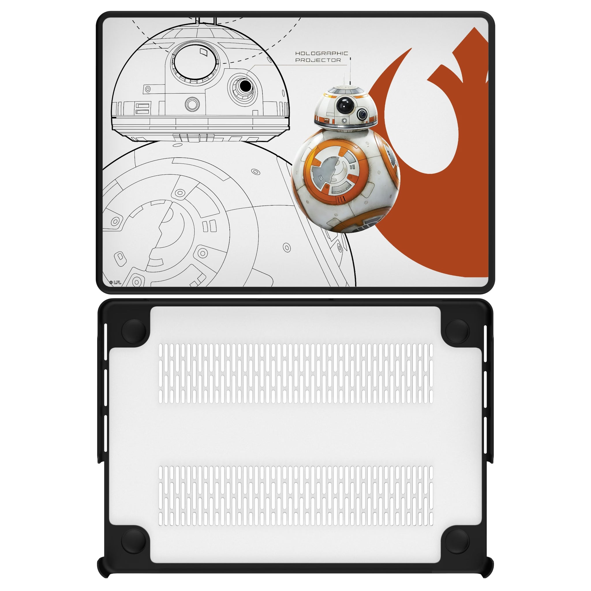 Star Wars BB-8 FactionTech MacBook Laptop Case for Apple MacBook#Device_MacBook Pro (14-inch, 2021) / MacBook Pro (14-inch, 2023) / MacBook Pro (14-inch, 2024)