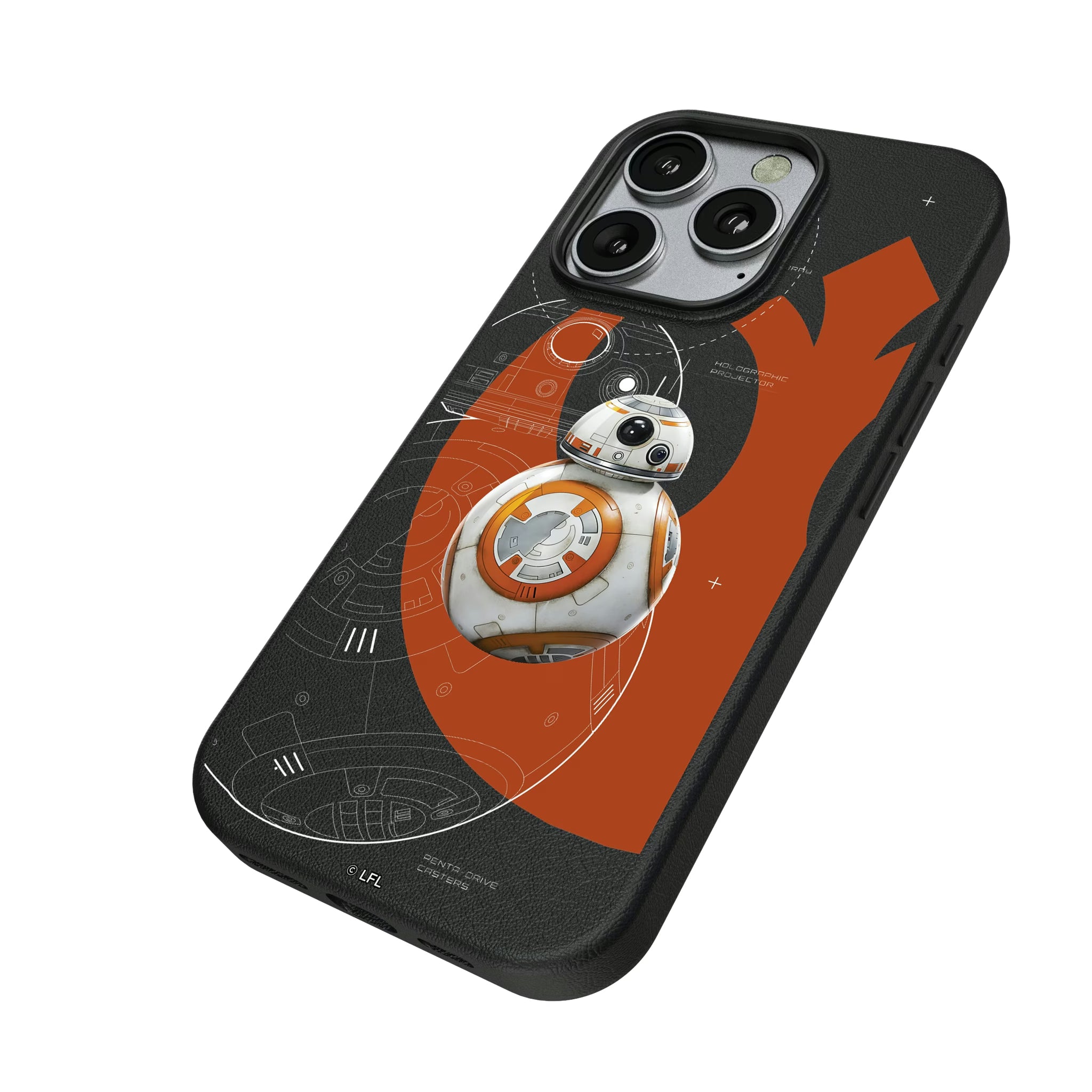 Star Wars BB-8 FactionTech iPhone MagSafe Compatible Phone Case for Apple iPhone - Isometric View