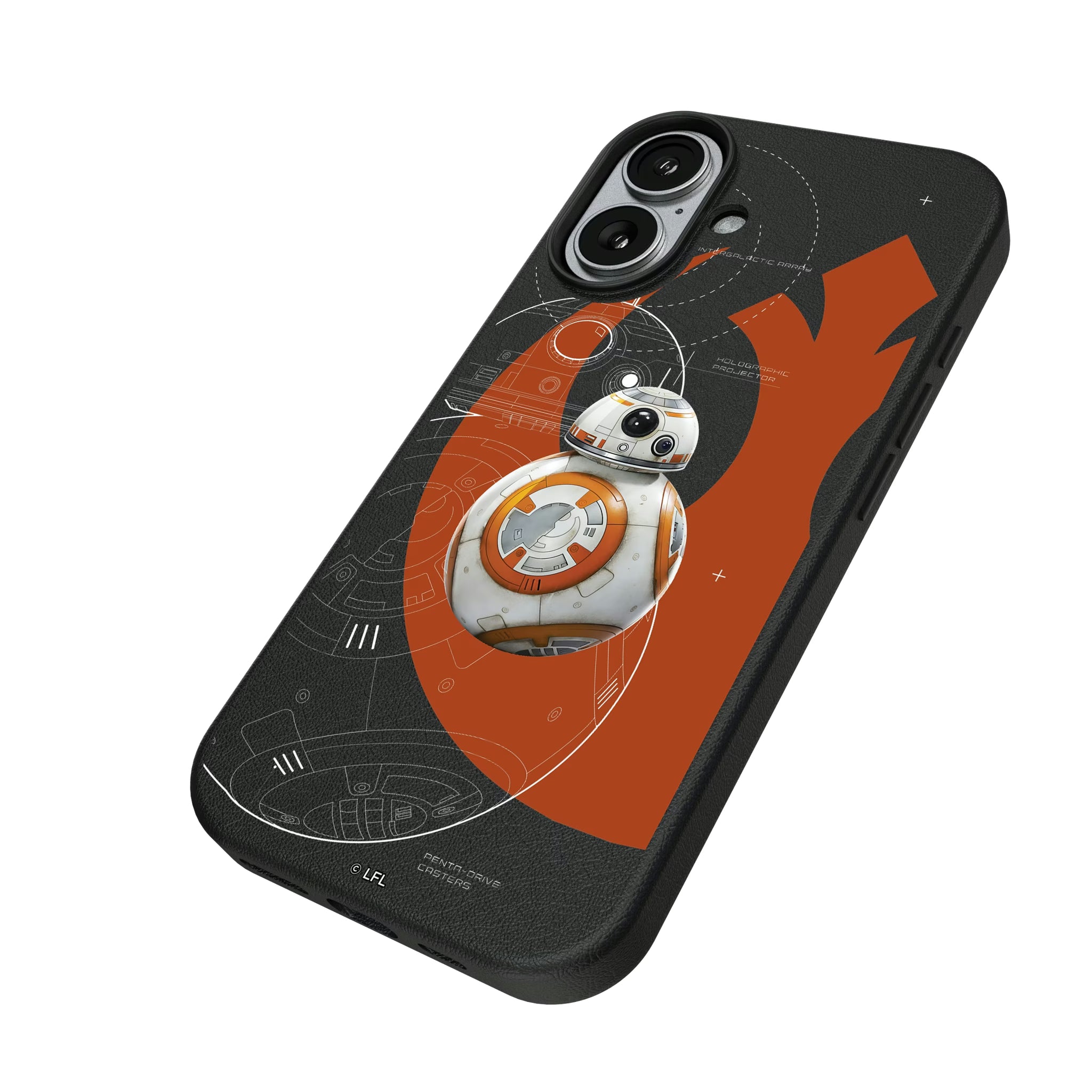Star Wars BB-8 FactionTech iPhone MagSafe Compatible Phone Case for Apple iPhone - Isometric View#Device_iPhone 17